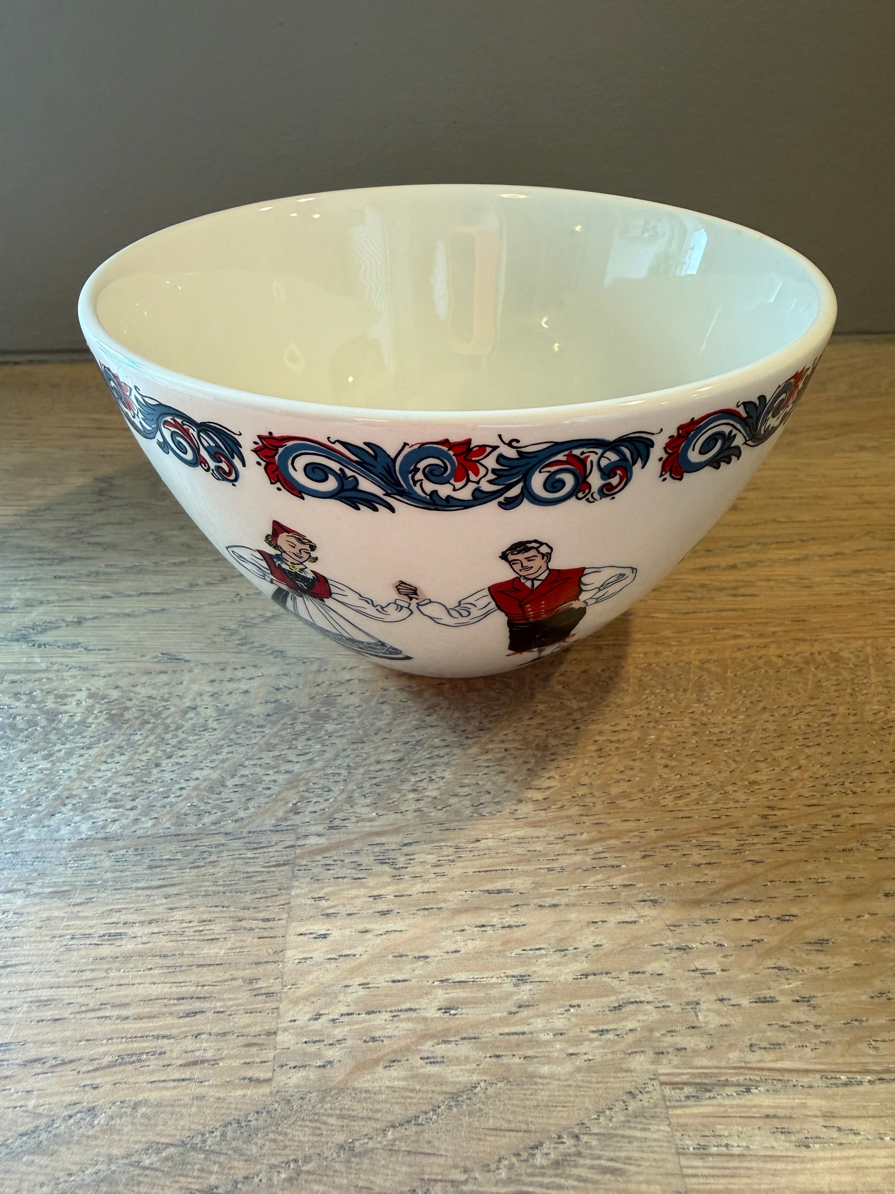 Figgjo Hardangerdansere Skål 13cm