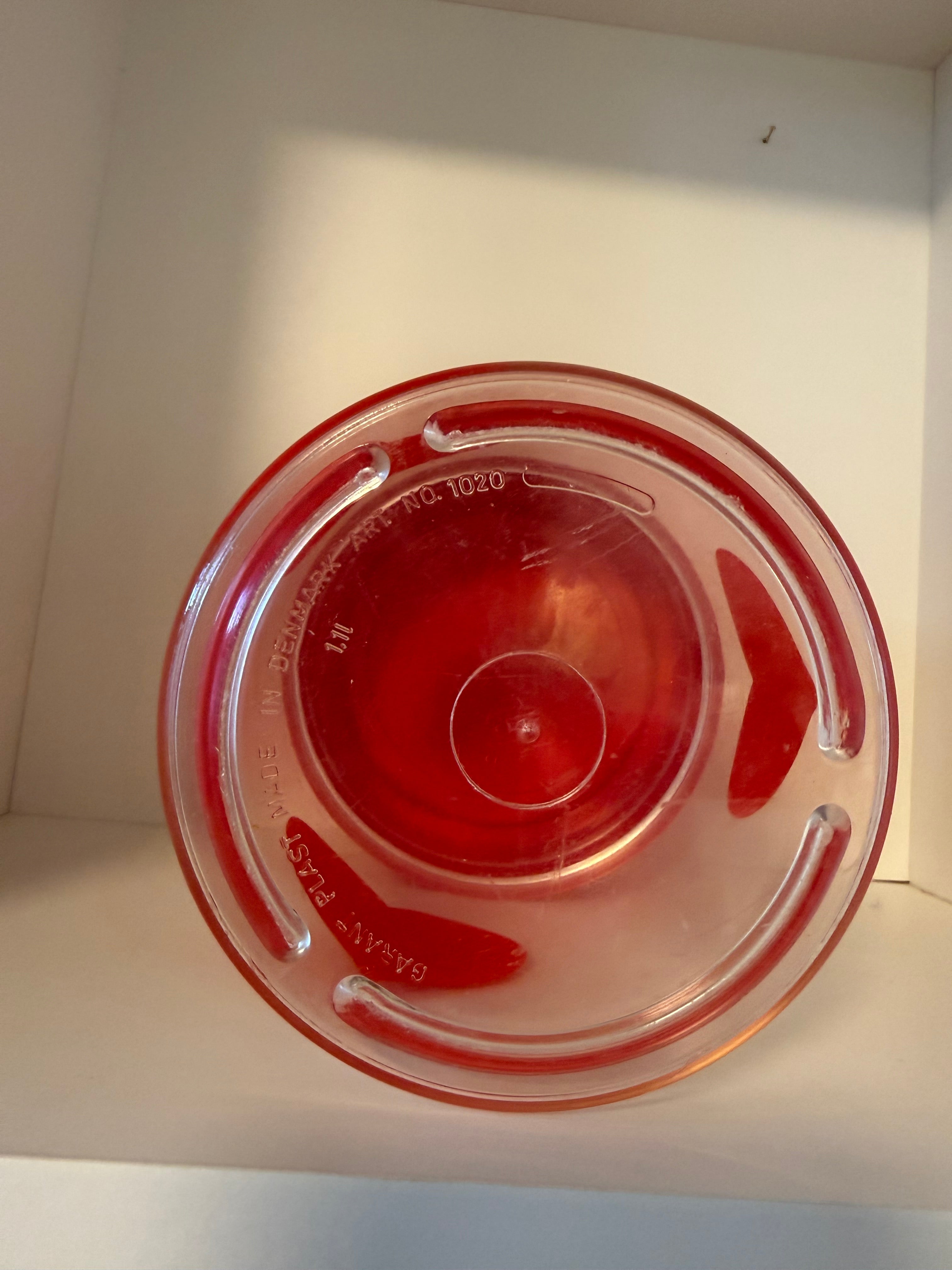 Vintage oppbevaringsboks med hjerter