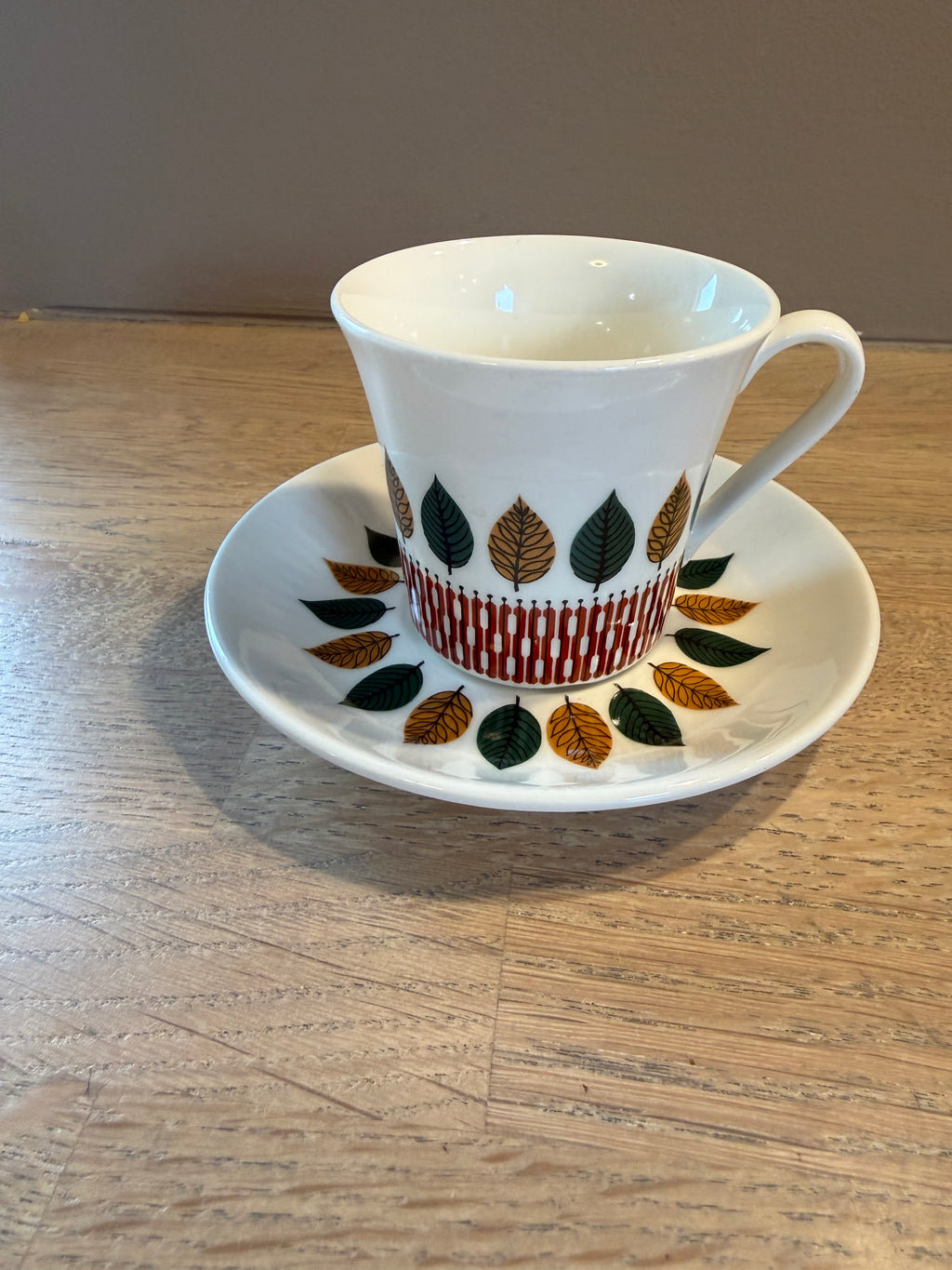 Figgjo Cadiz Kaffekopp med skål - Vintage Rolf-design