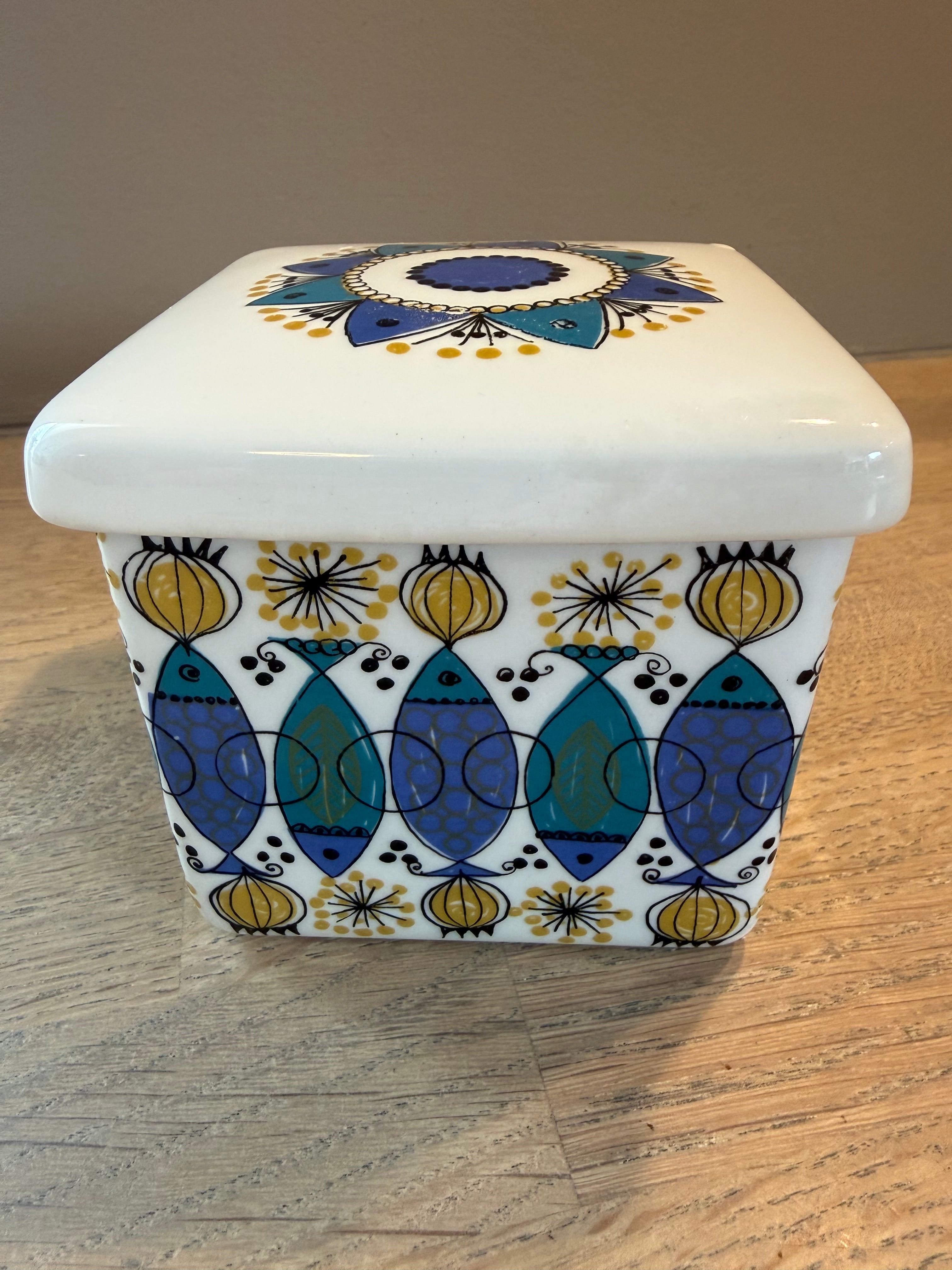 Figgjo Clupea Smørboks med lokk