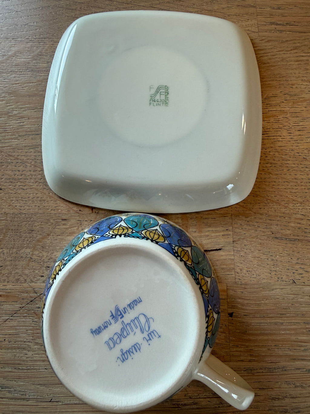 Figgjo Clupea Tekopp med skål
