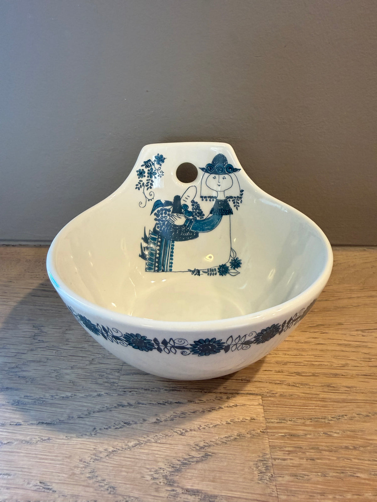 Figgjo Picnic Skål med hank - vintage Turi design