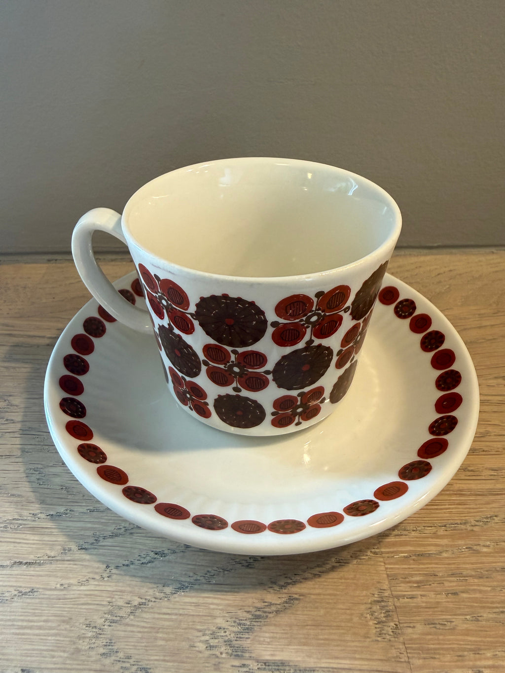 Figgjo Morocco kaffekopp m/skål - Vintage Turi design