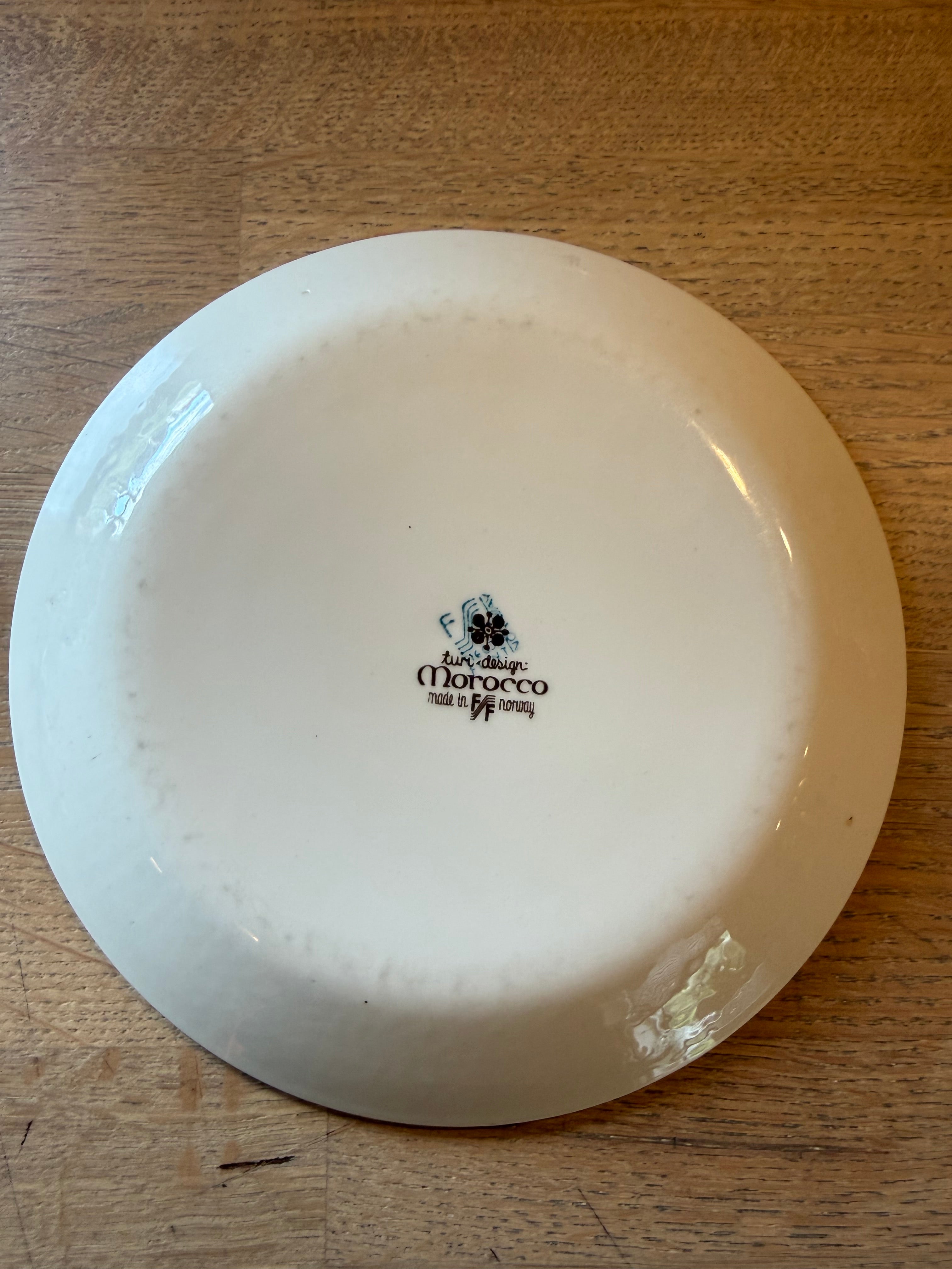 Figgjo Morocco tallerken 20cm - Vintage Turi design