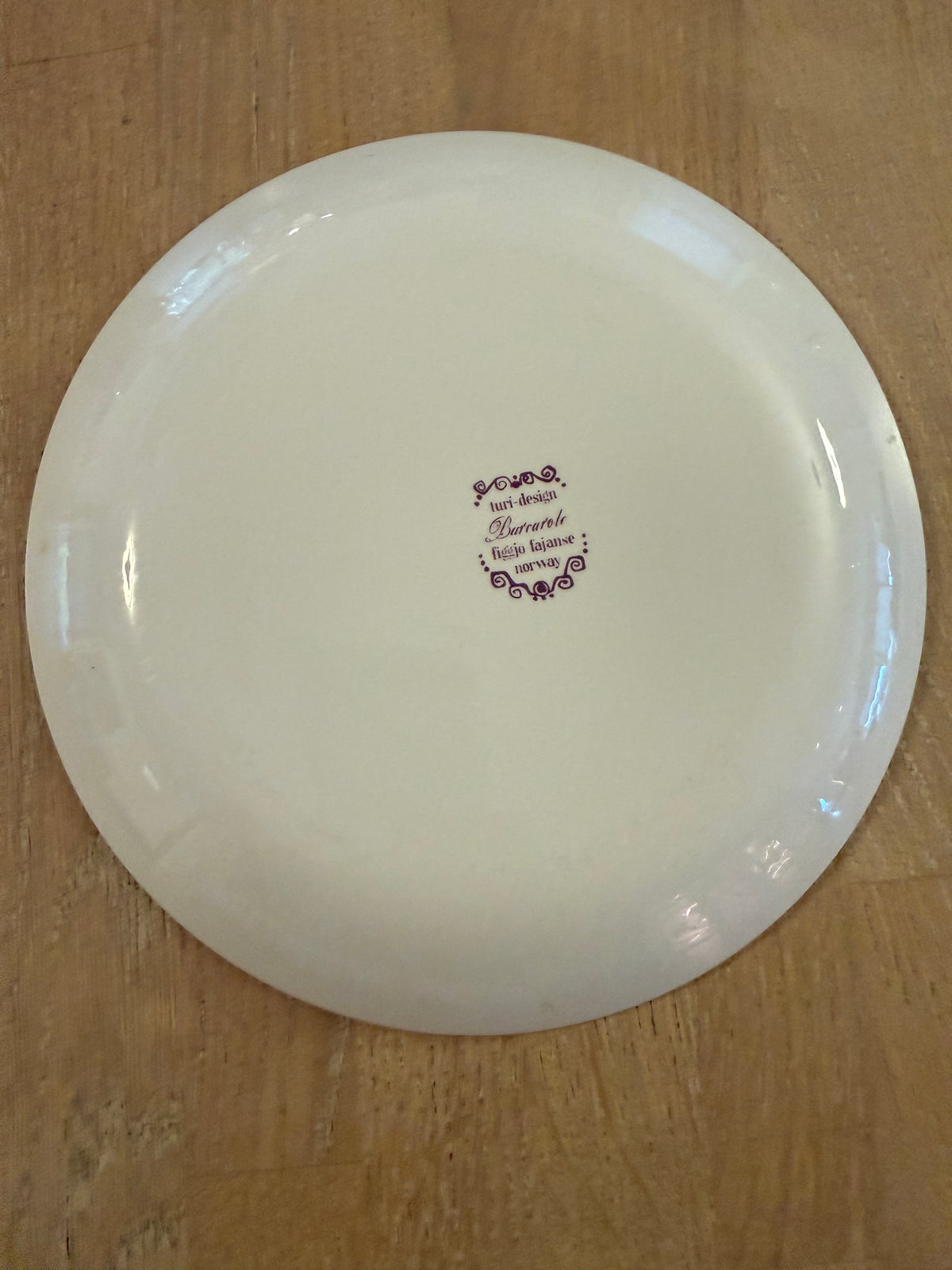 Figgjo Barcarole Middagstallerken 24cm - Vintage Turi design