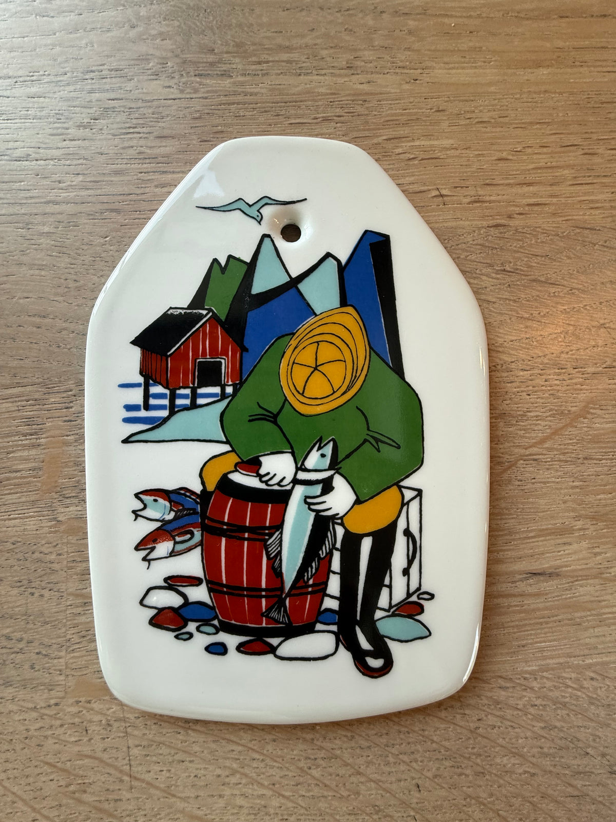 Figgjo Torskefiske platte 10x15