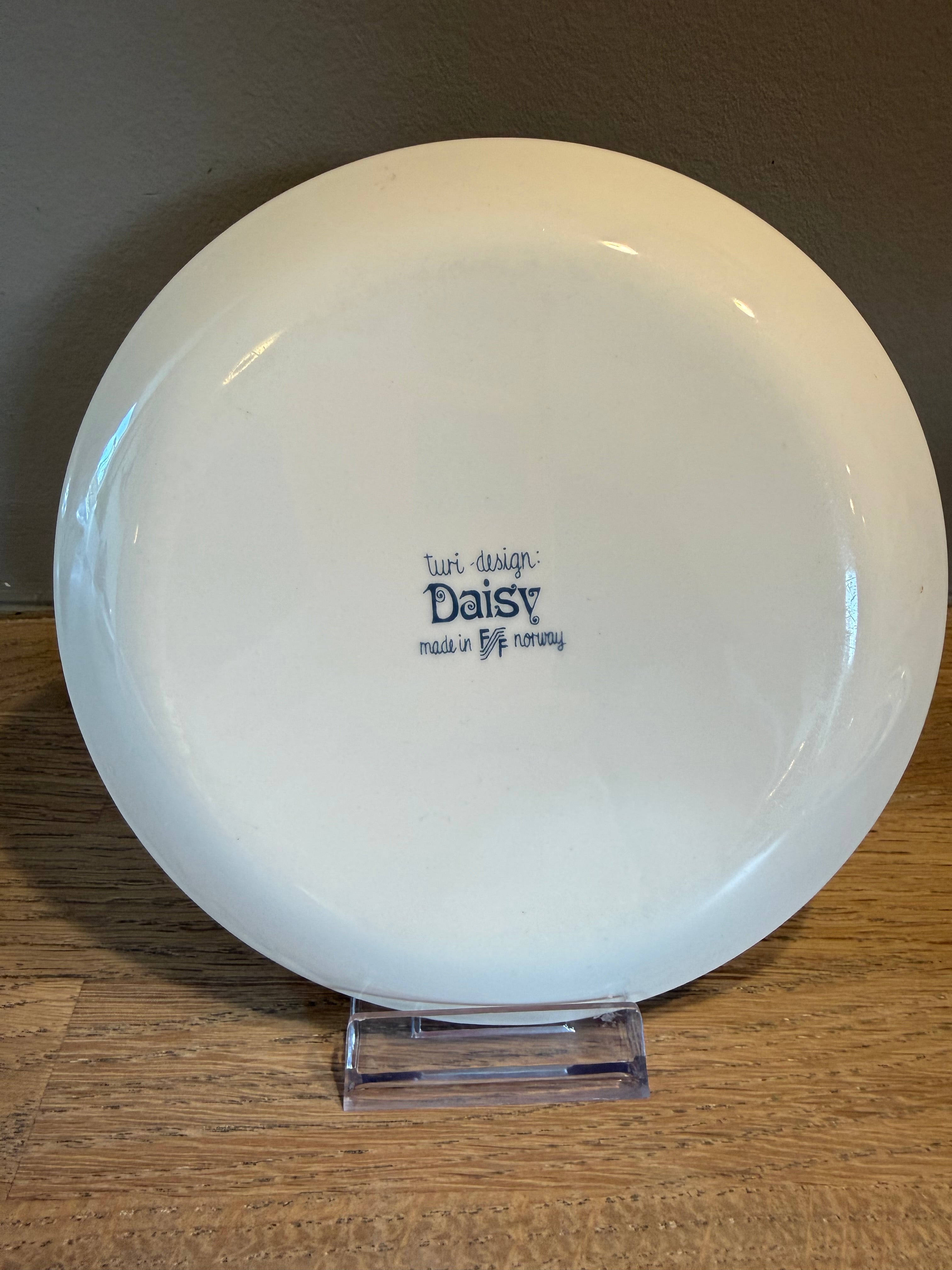 Figgjo Daisy tallerken 17,5cm - Vintage Turi Design