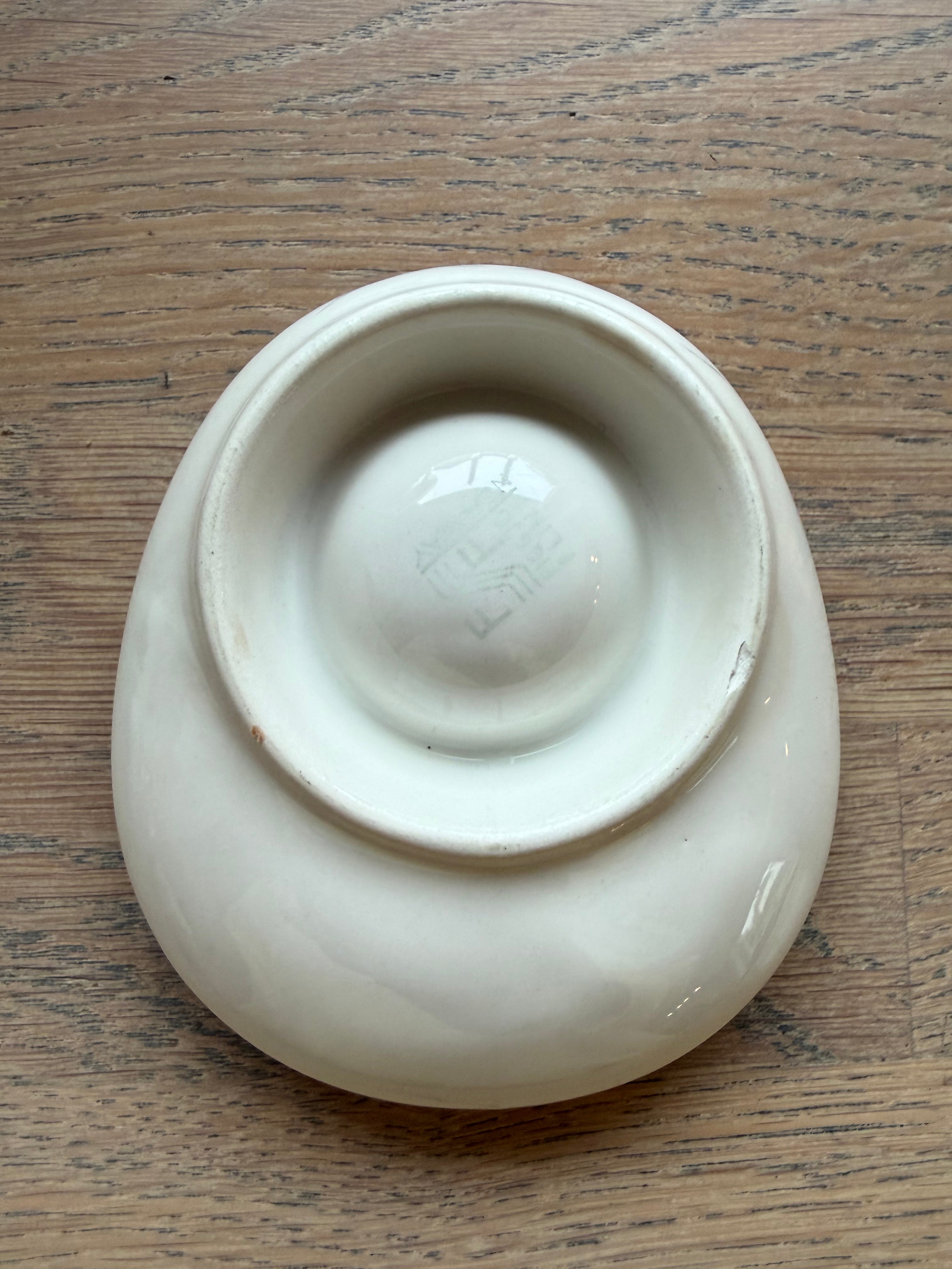 Figgjo Annemarie Eggeglass - vintage Kirsten dekor