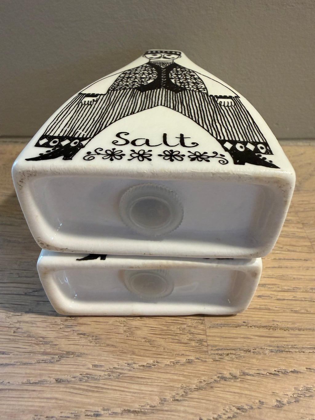Figgjo Kar & Møy Salt- og Pepperbøsse - vintage Turi design