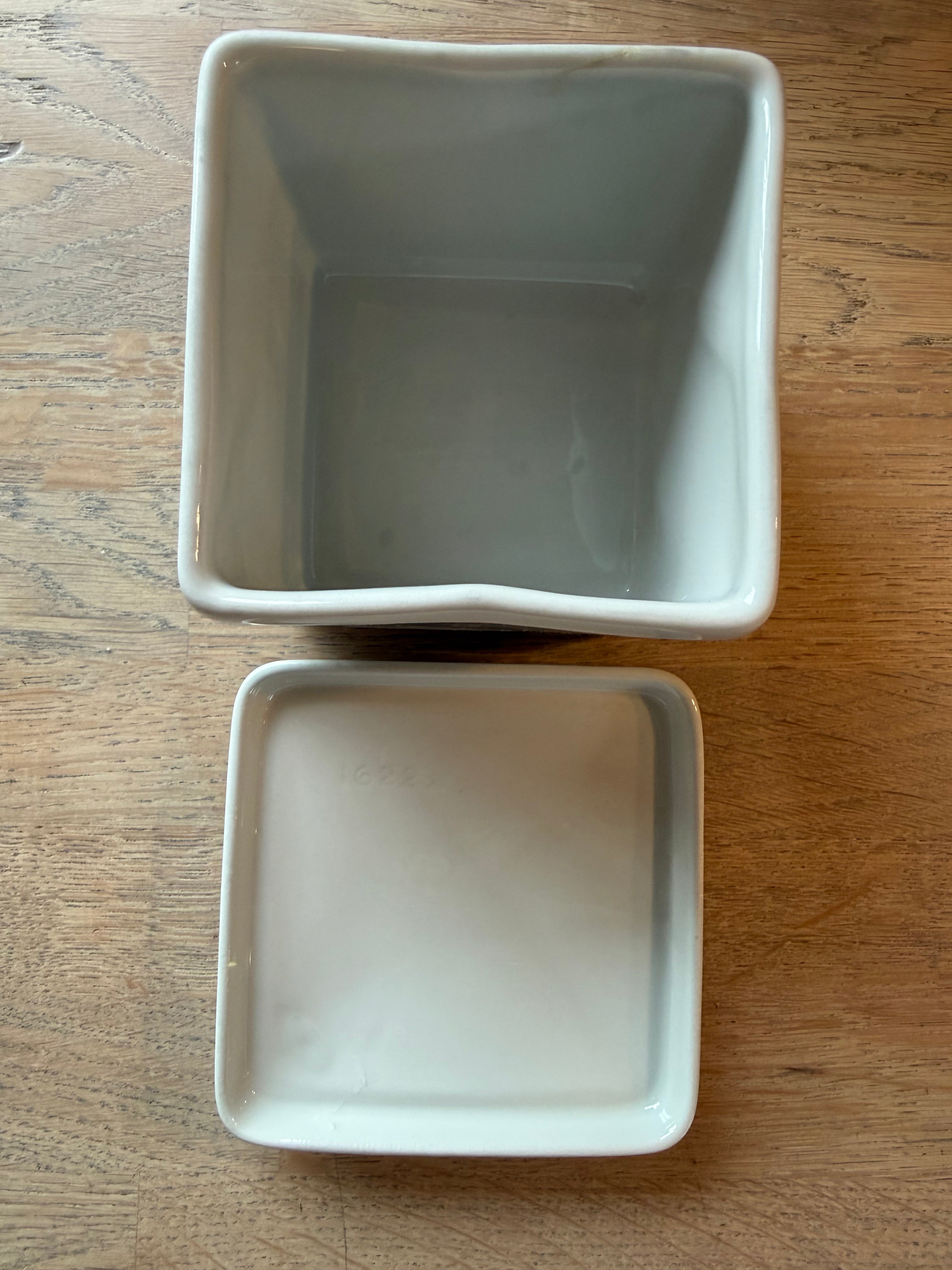 Figgjo Lotte Smørboks med lokk - Vintage Turi design