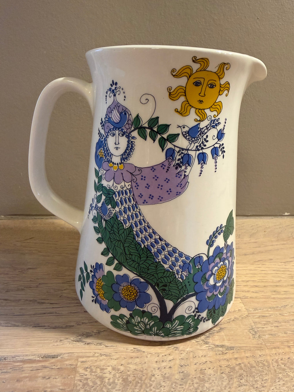Figgjo Heliotrop Mugge 17cm - Vintage Turi design