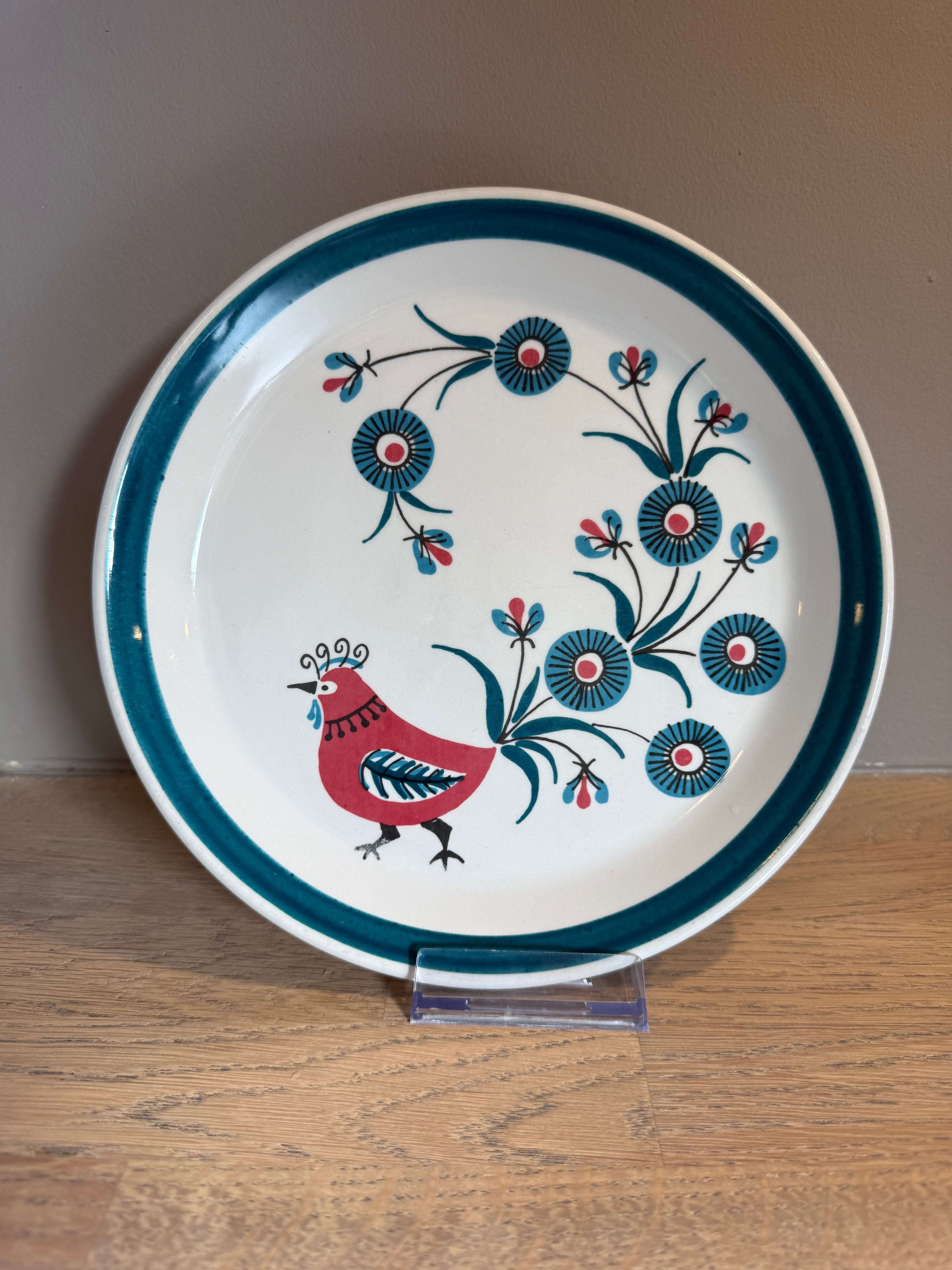 Stavangerflint Morgenfugl Tallerken 20,5cm