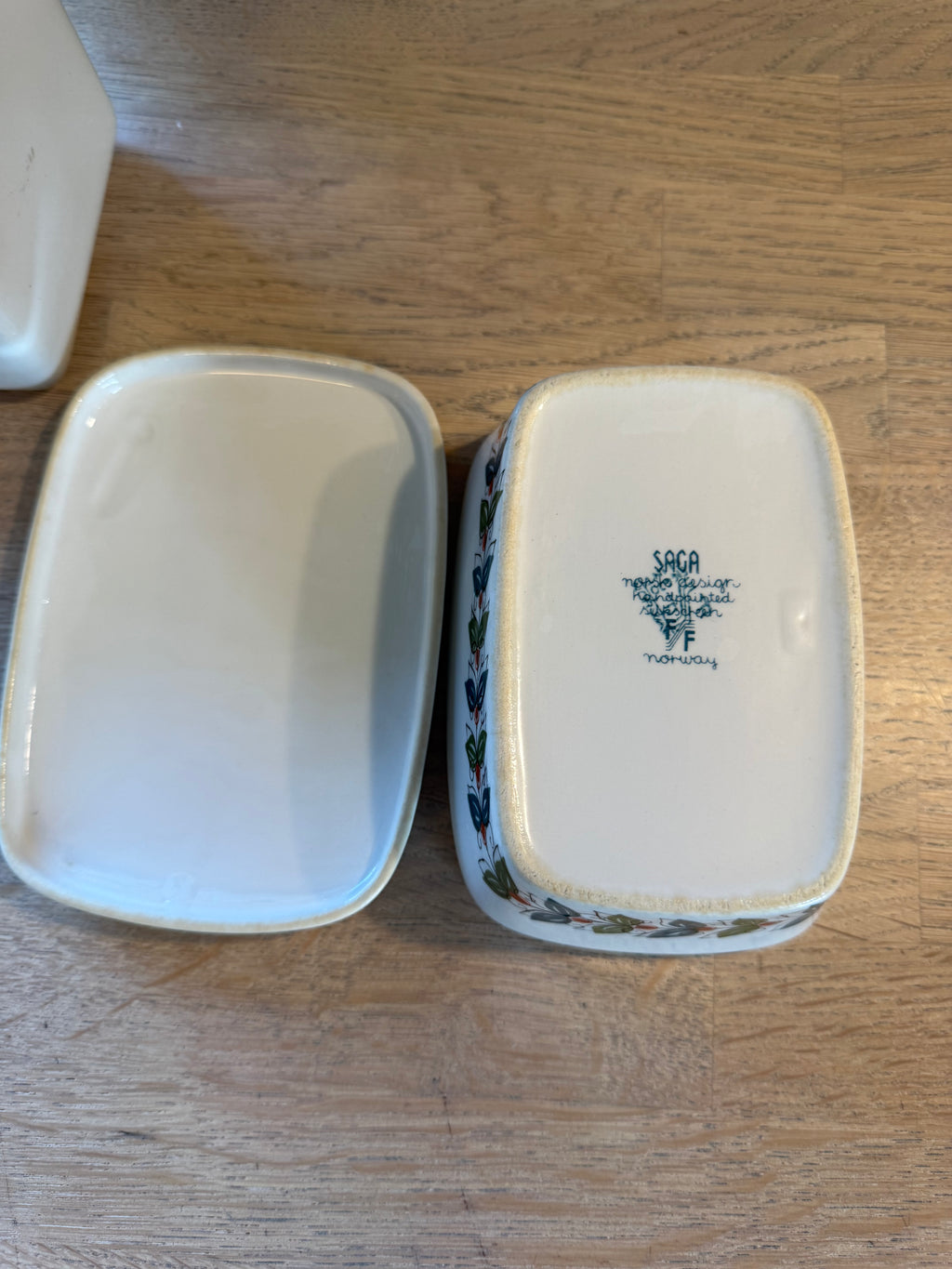 Figgjo Saga Smørskål med lokk | Vintage Turi design