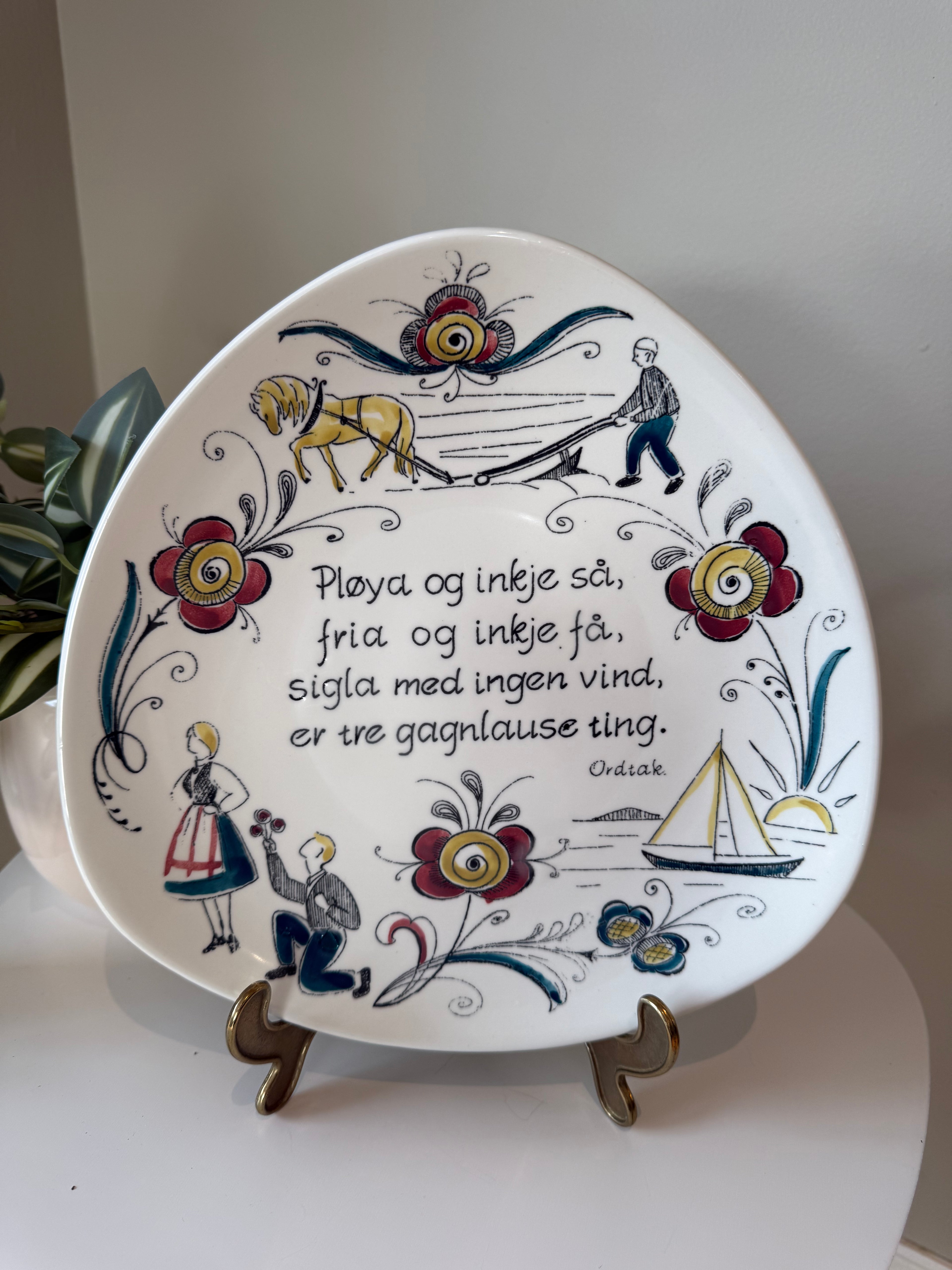 Stavangerflint veggplate