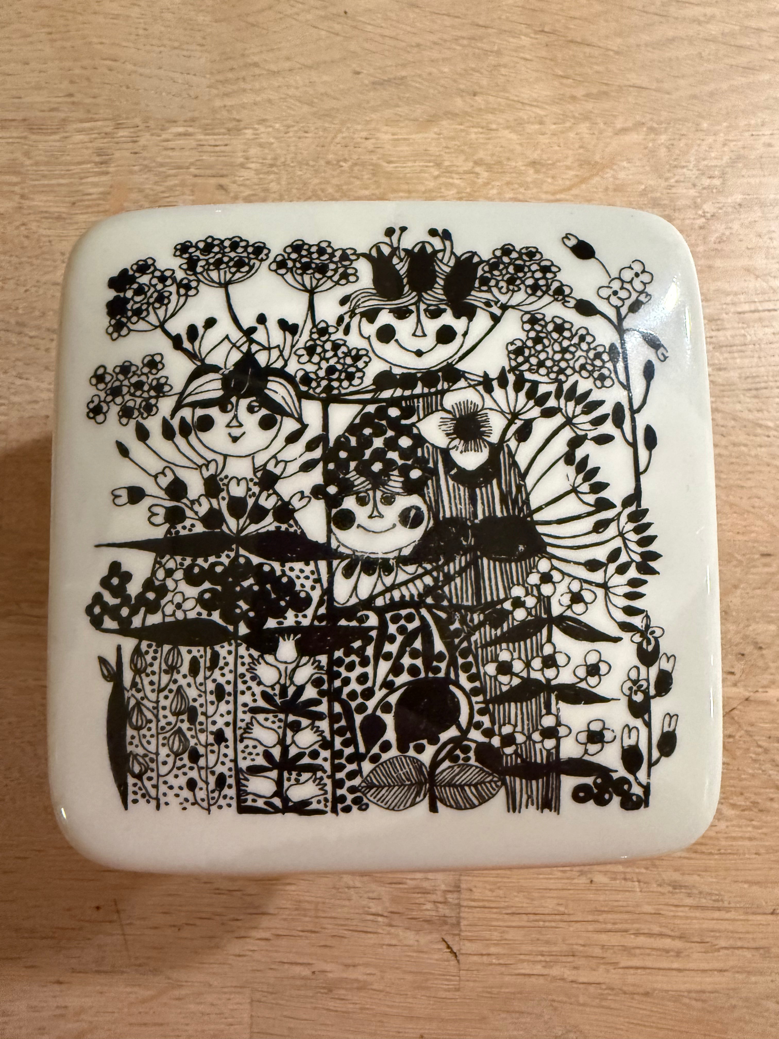 Figgjo Smørboks Sort design