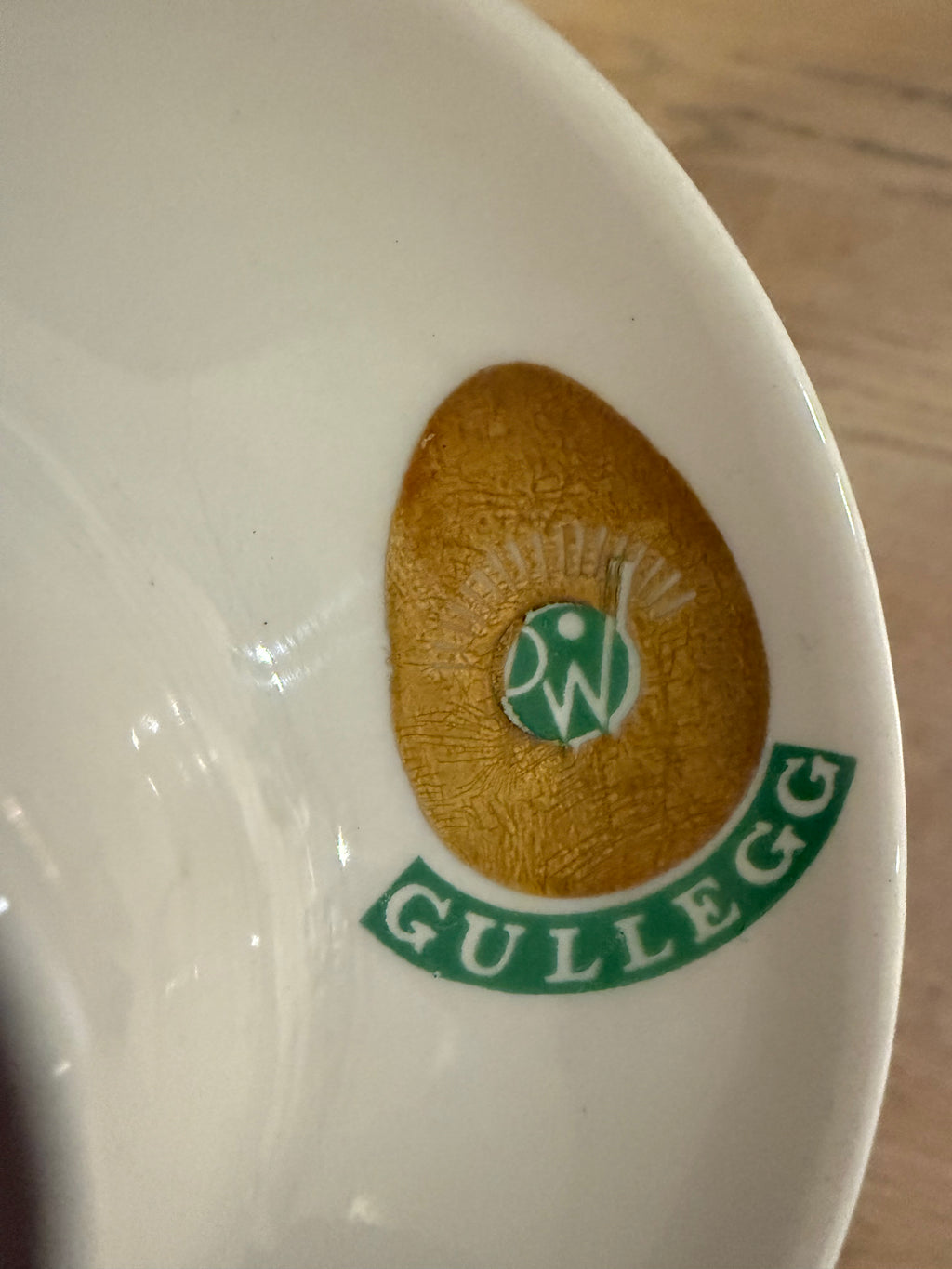 Figgjo Gullegg Eggeglass