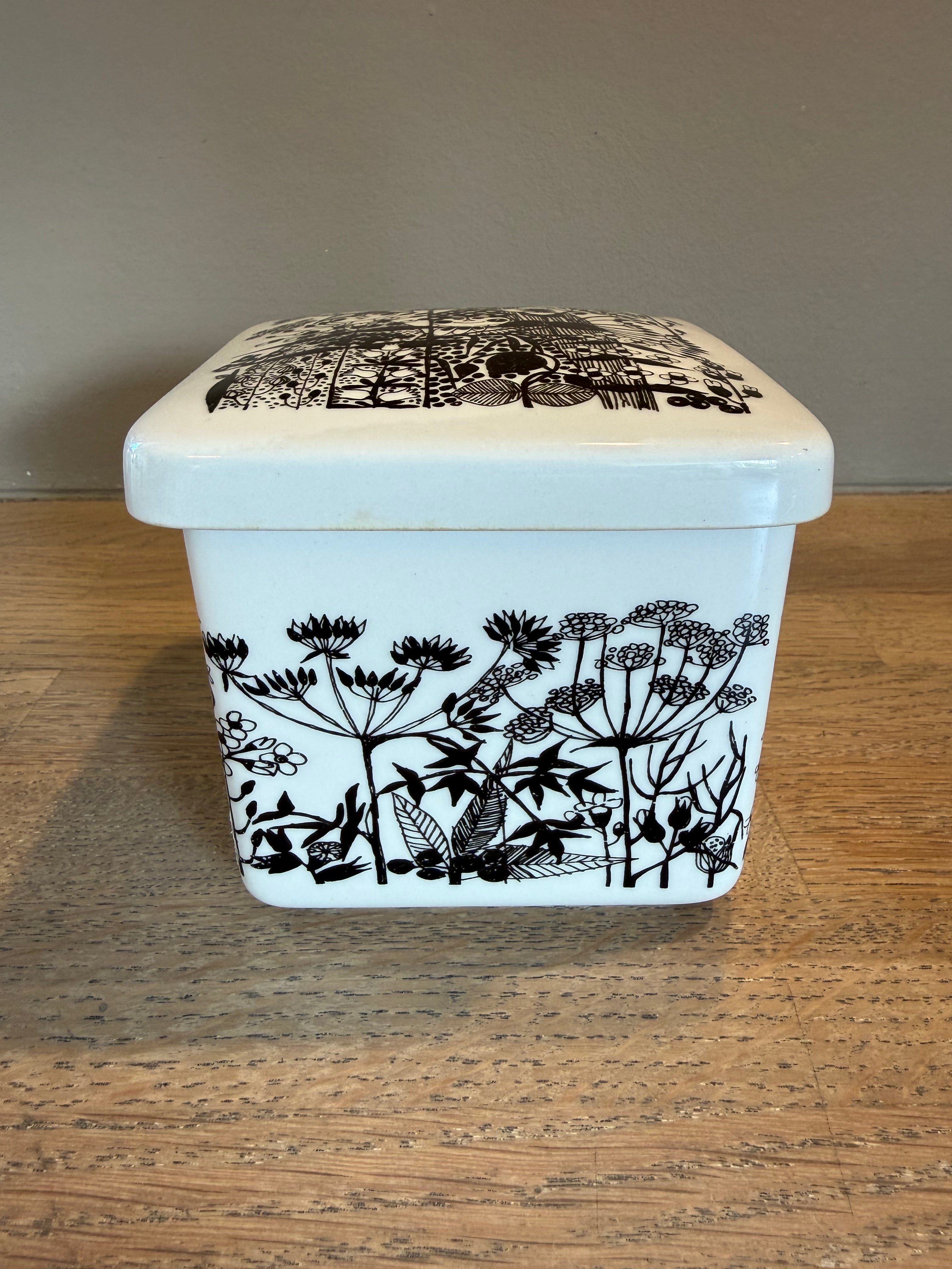 Figgjo Smørboks Sort design