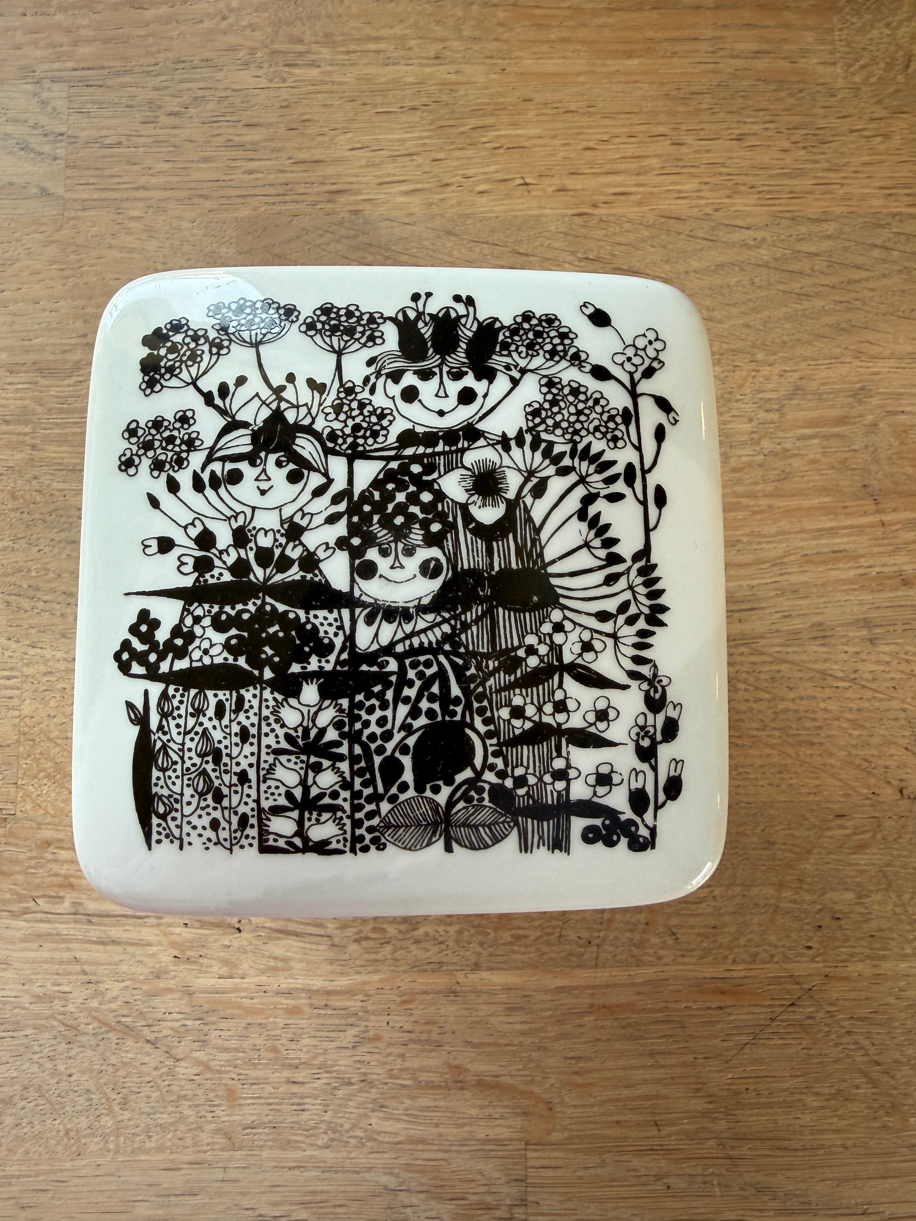 Figgjo Smørboks Sort design