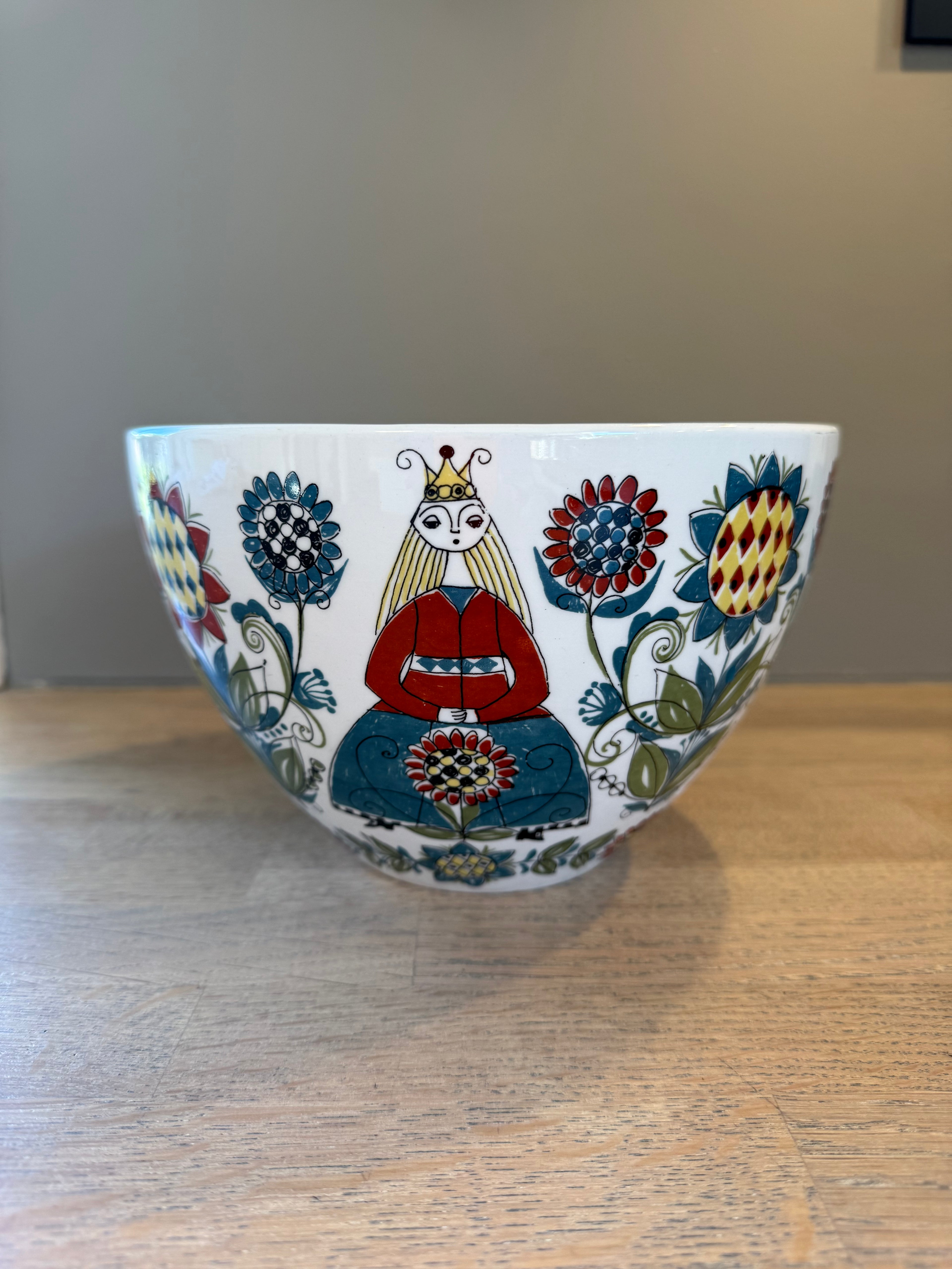 Figgjo Saga Stor Serveringsskål - Vintage Turi design.