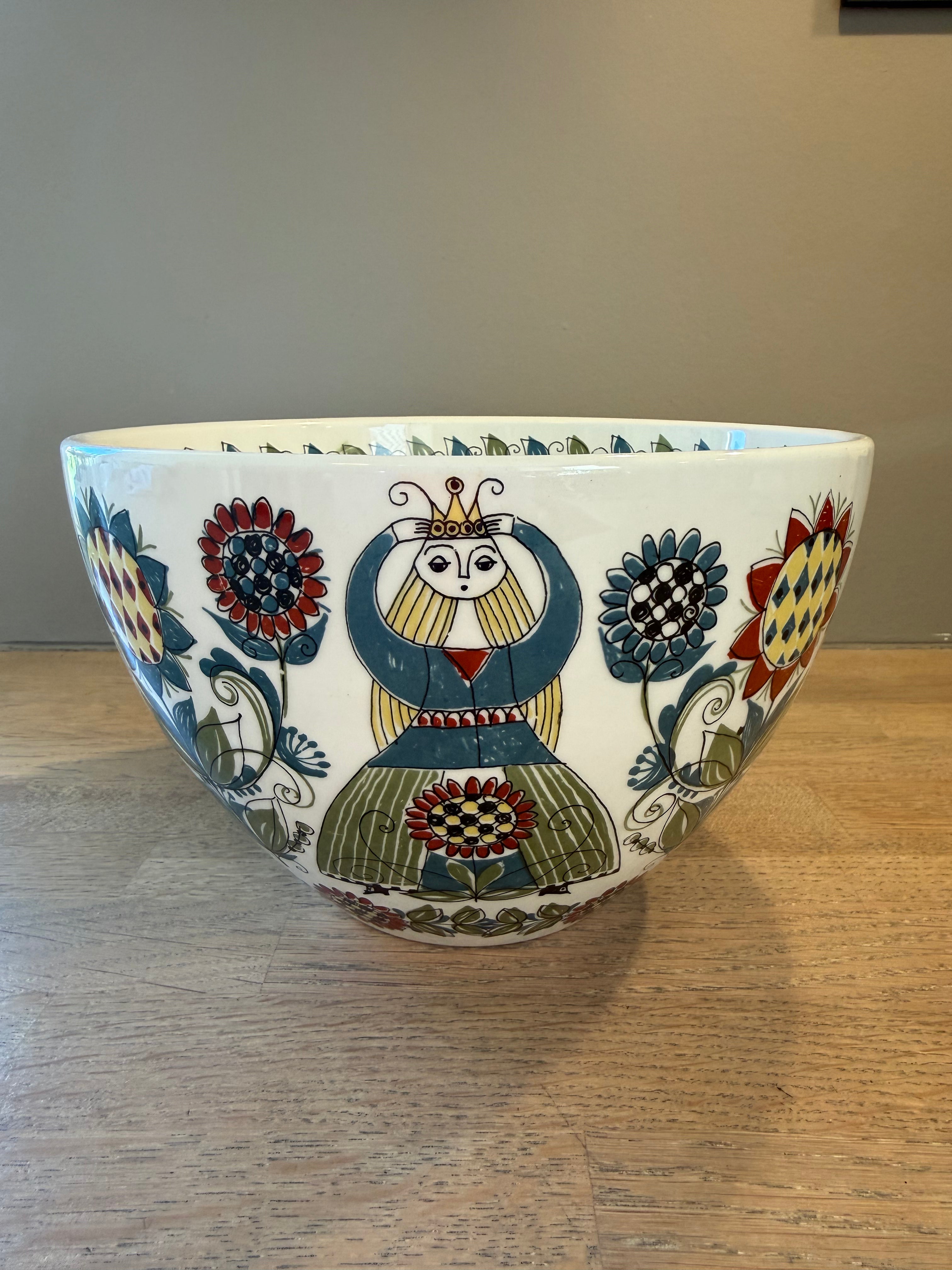 Figgjo Saga Stor Serveringsskål - Vintage Turi design.