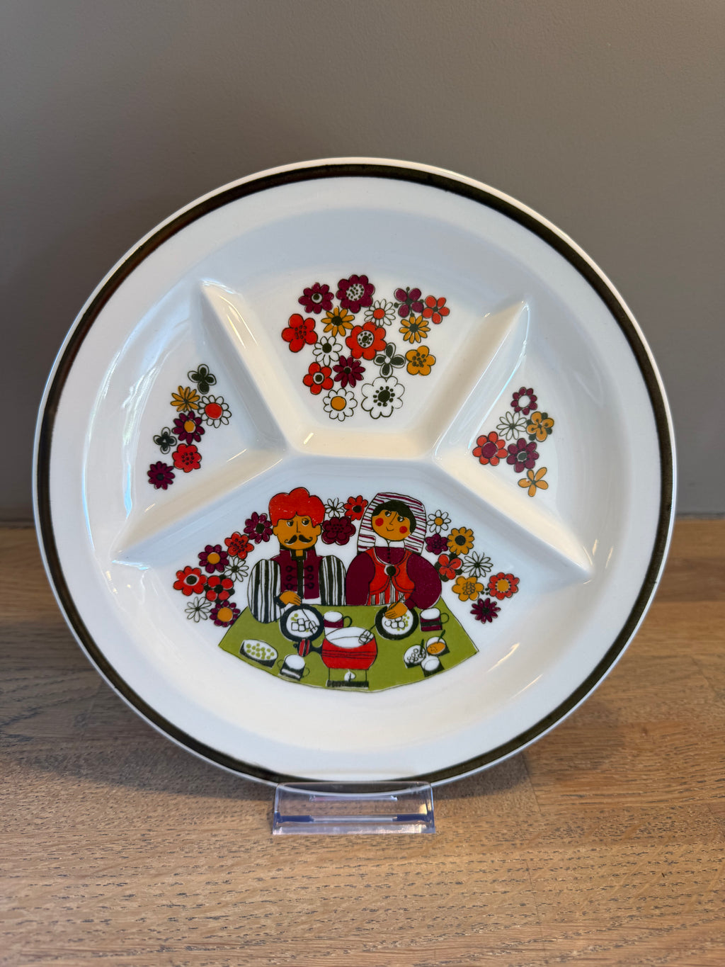 Figgjo Folklore «Tapastallerken» 23cm - Vintage Turi design