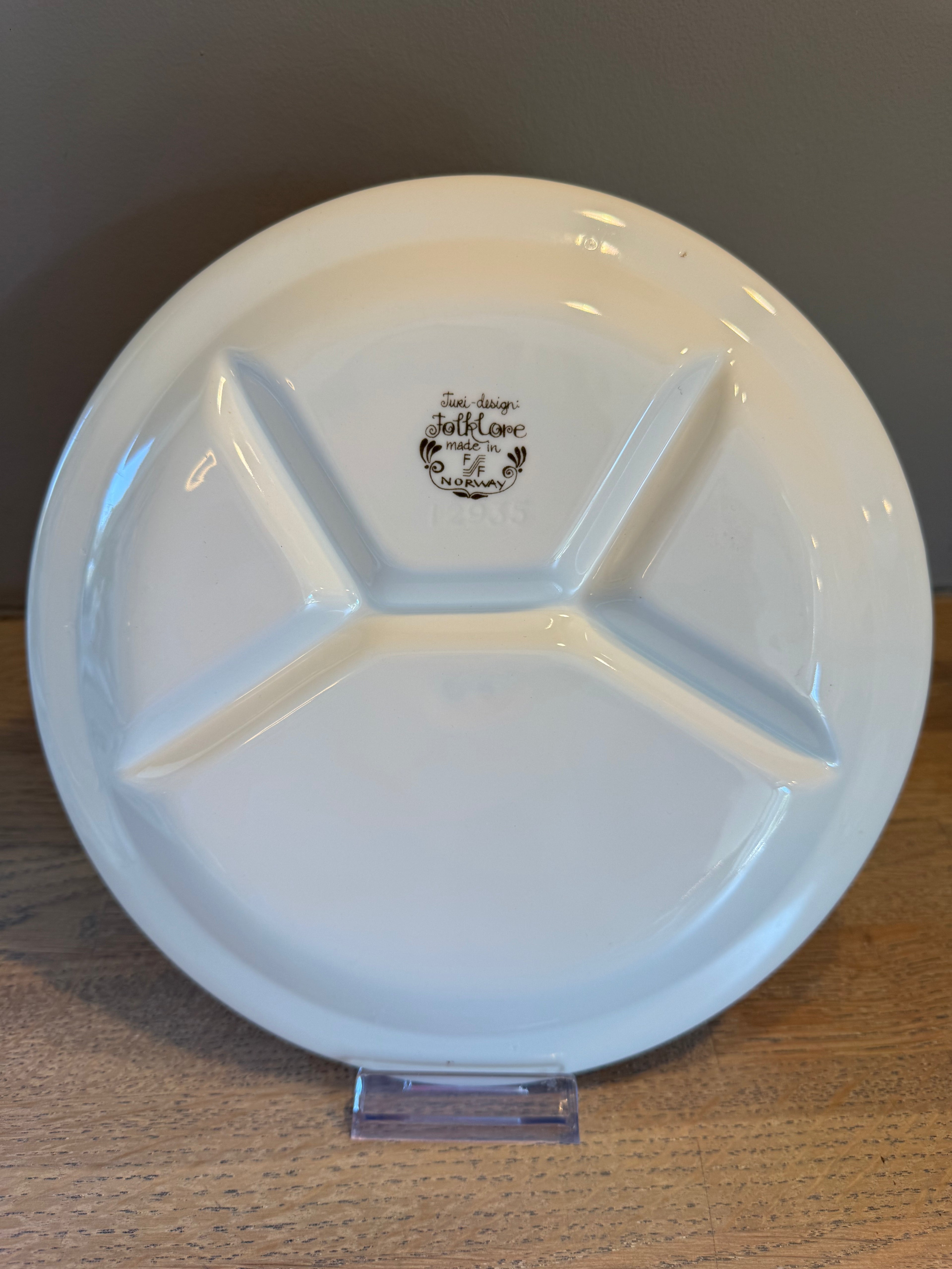 Figgjo Folklore «Tapastallerken» 23cm - Vintage Turi design