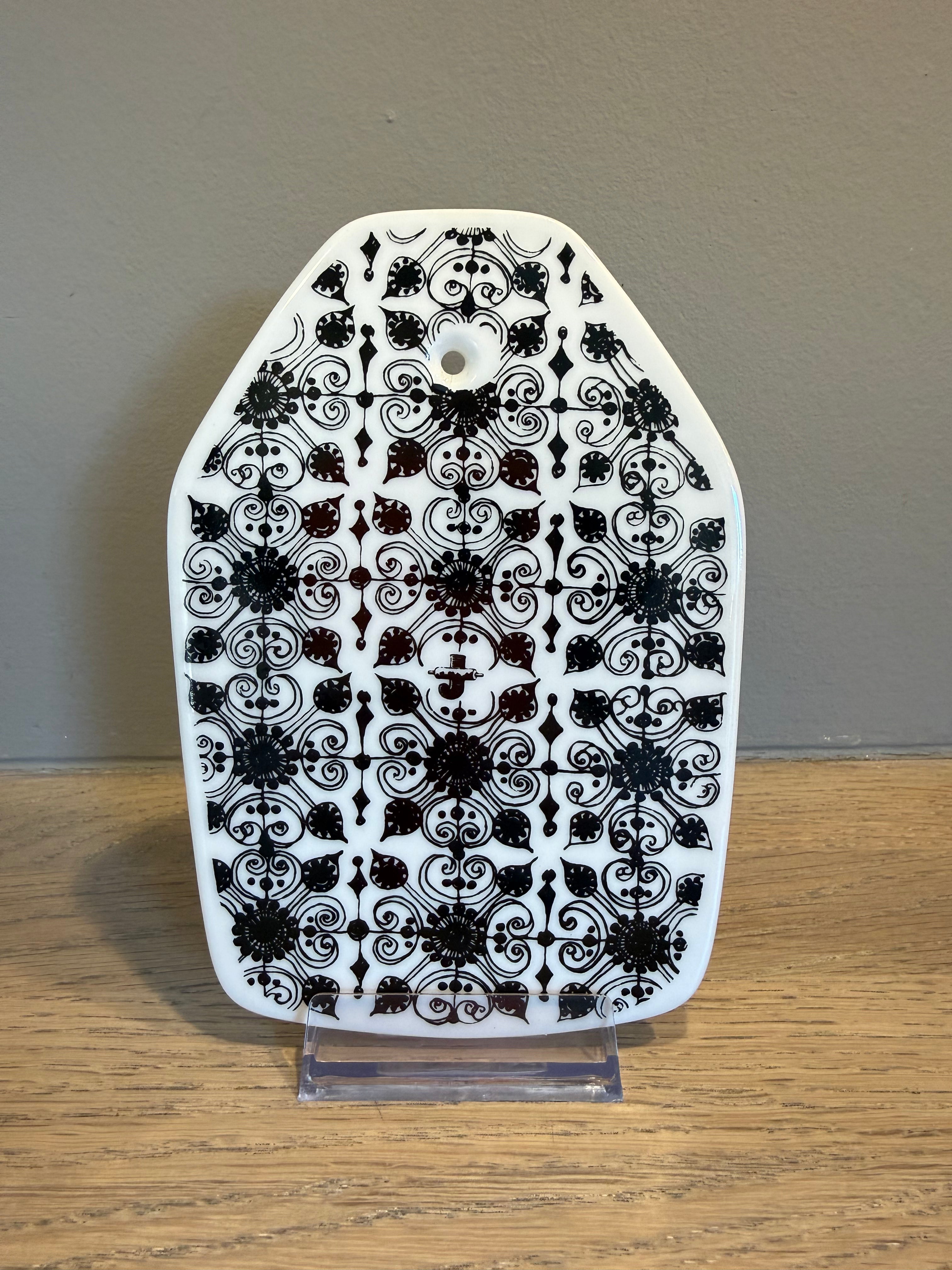 Figgjo Sort design platte 10x15cm