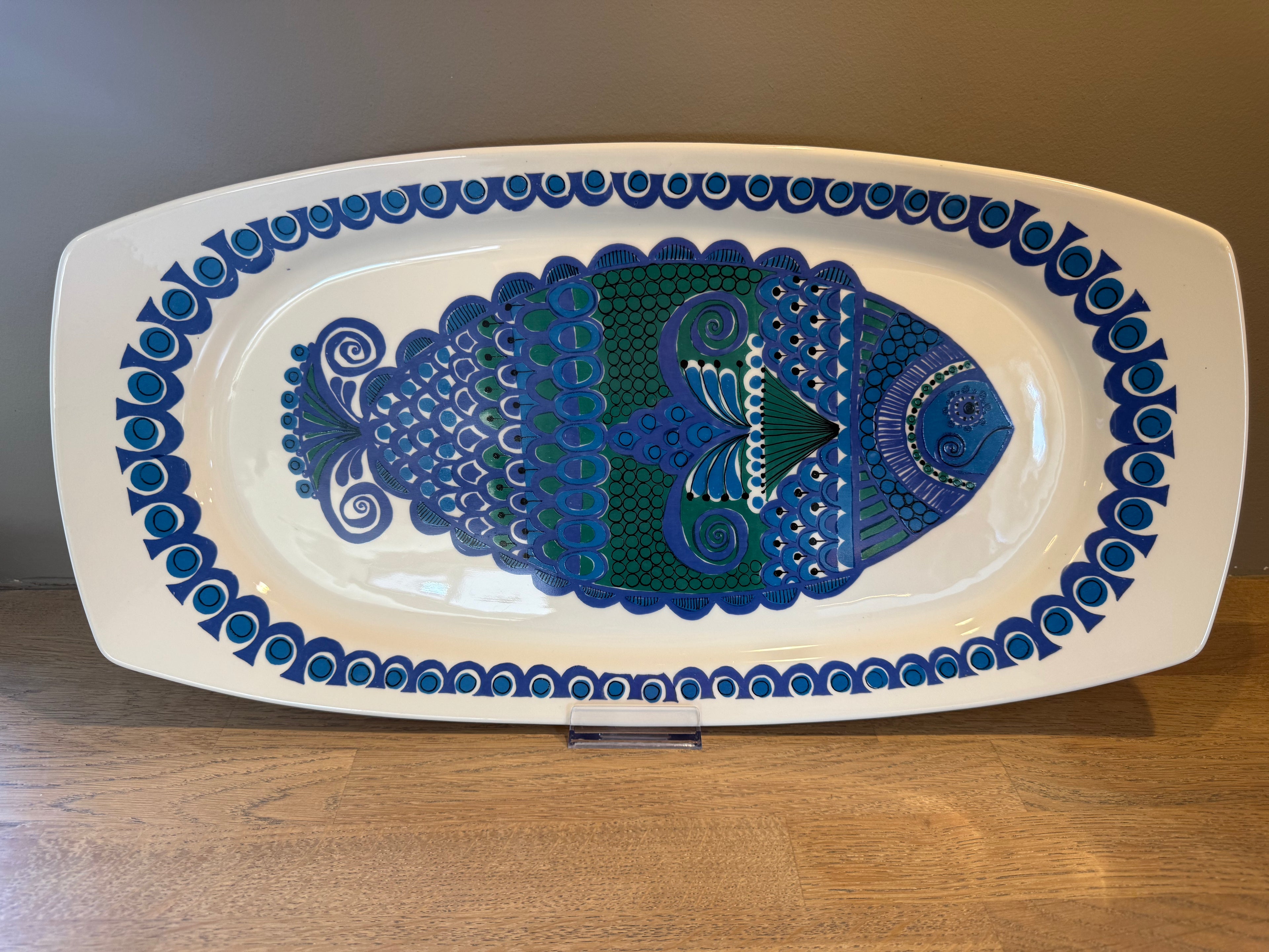 Figgjo Blue Fish Stort fat