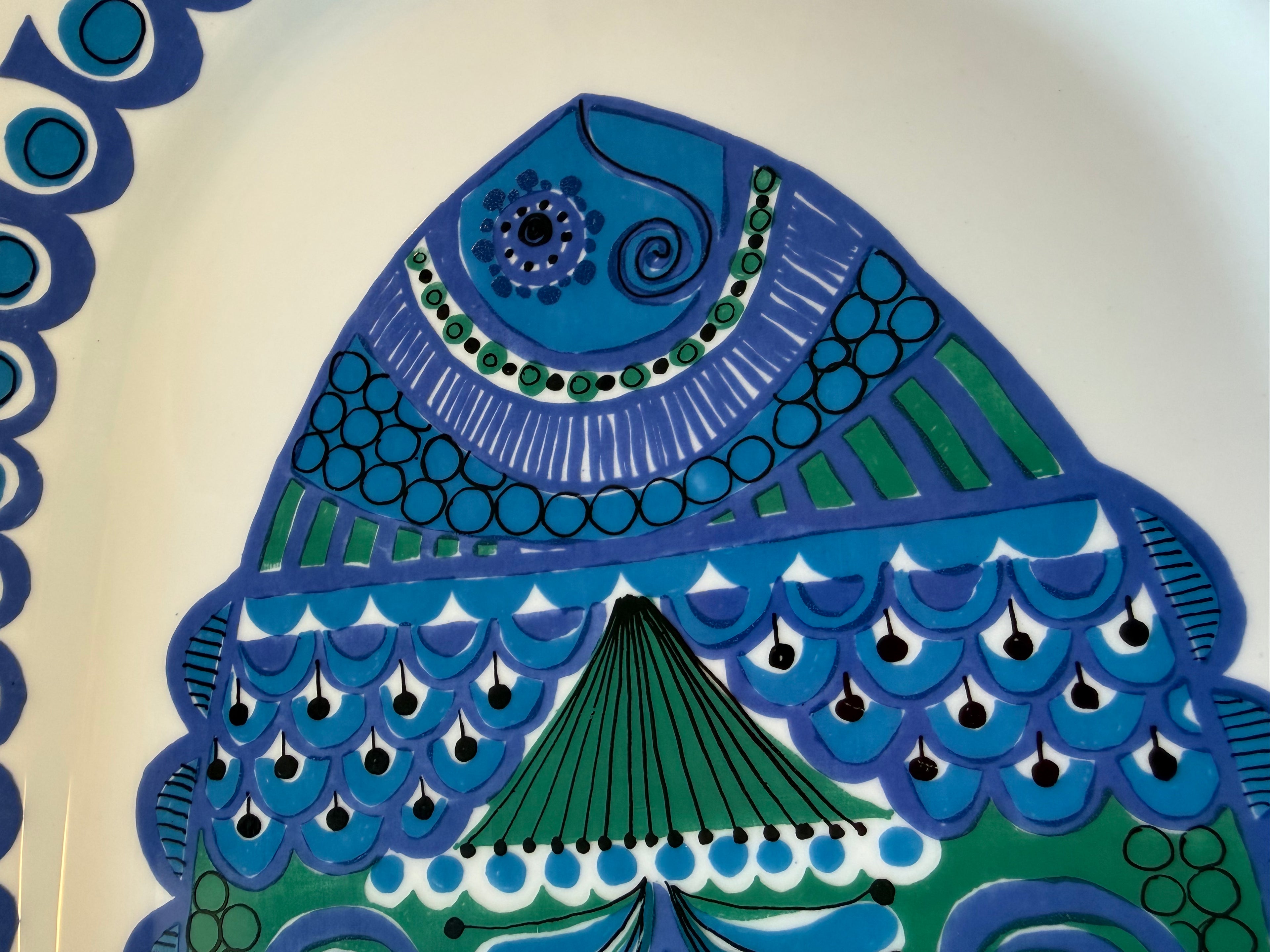 Figgjo Blue Fish Stort fat