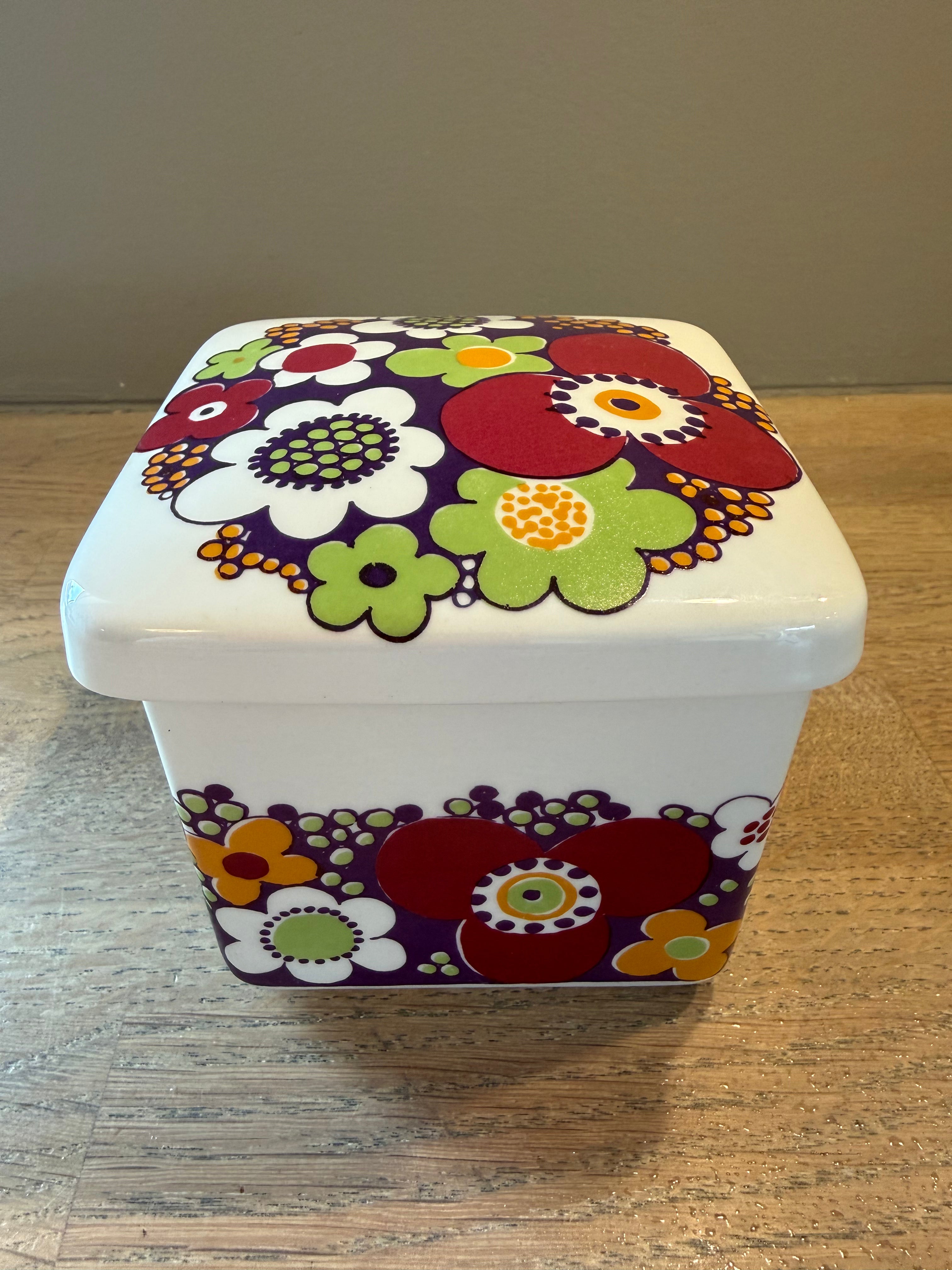 Figgjo Mexico Smørboks med lokk - Vintage Turi design