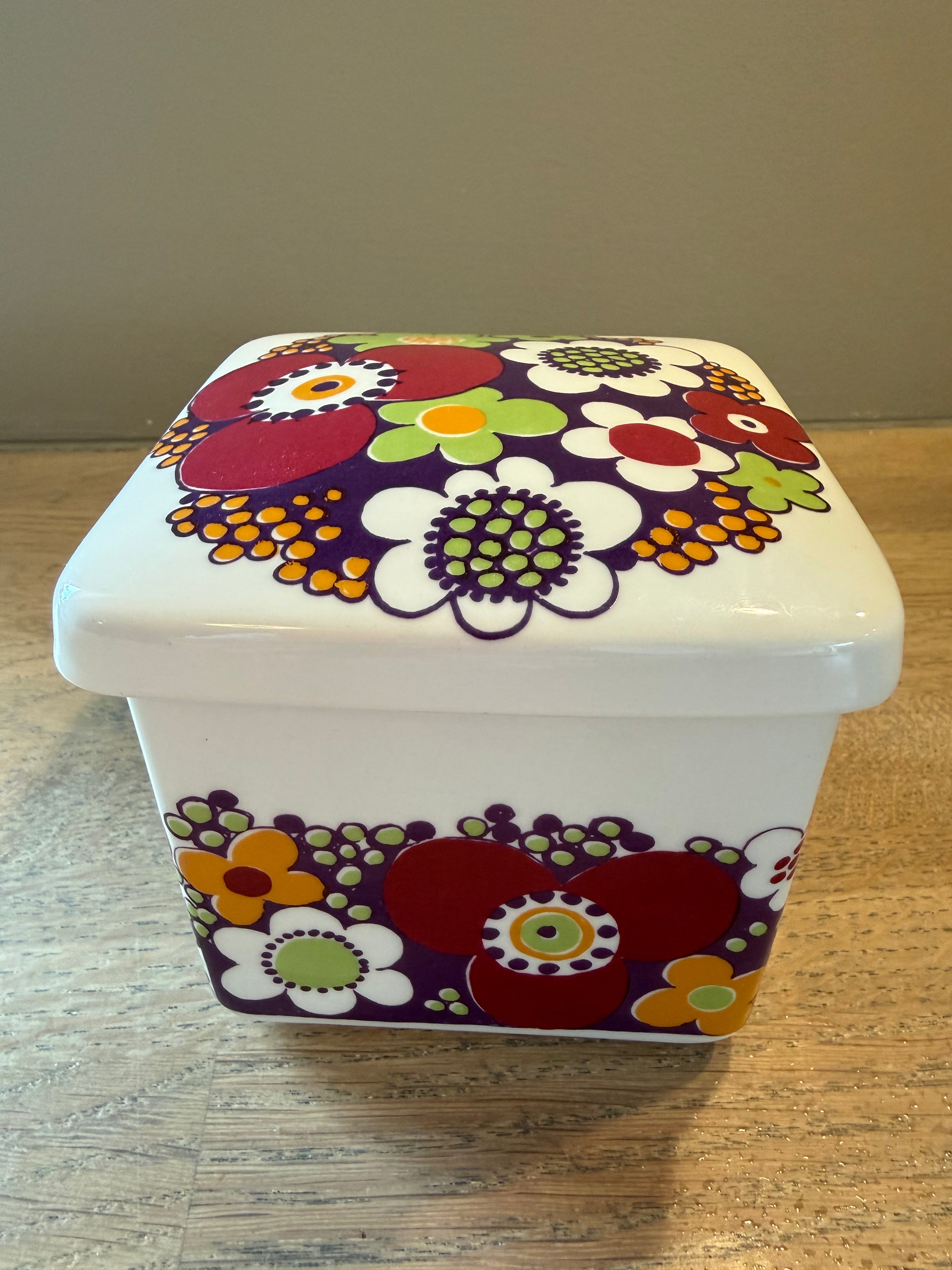 Figgjo Mexico Smørboks med lokk - Vintage Turi design