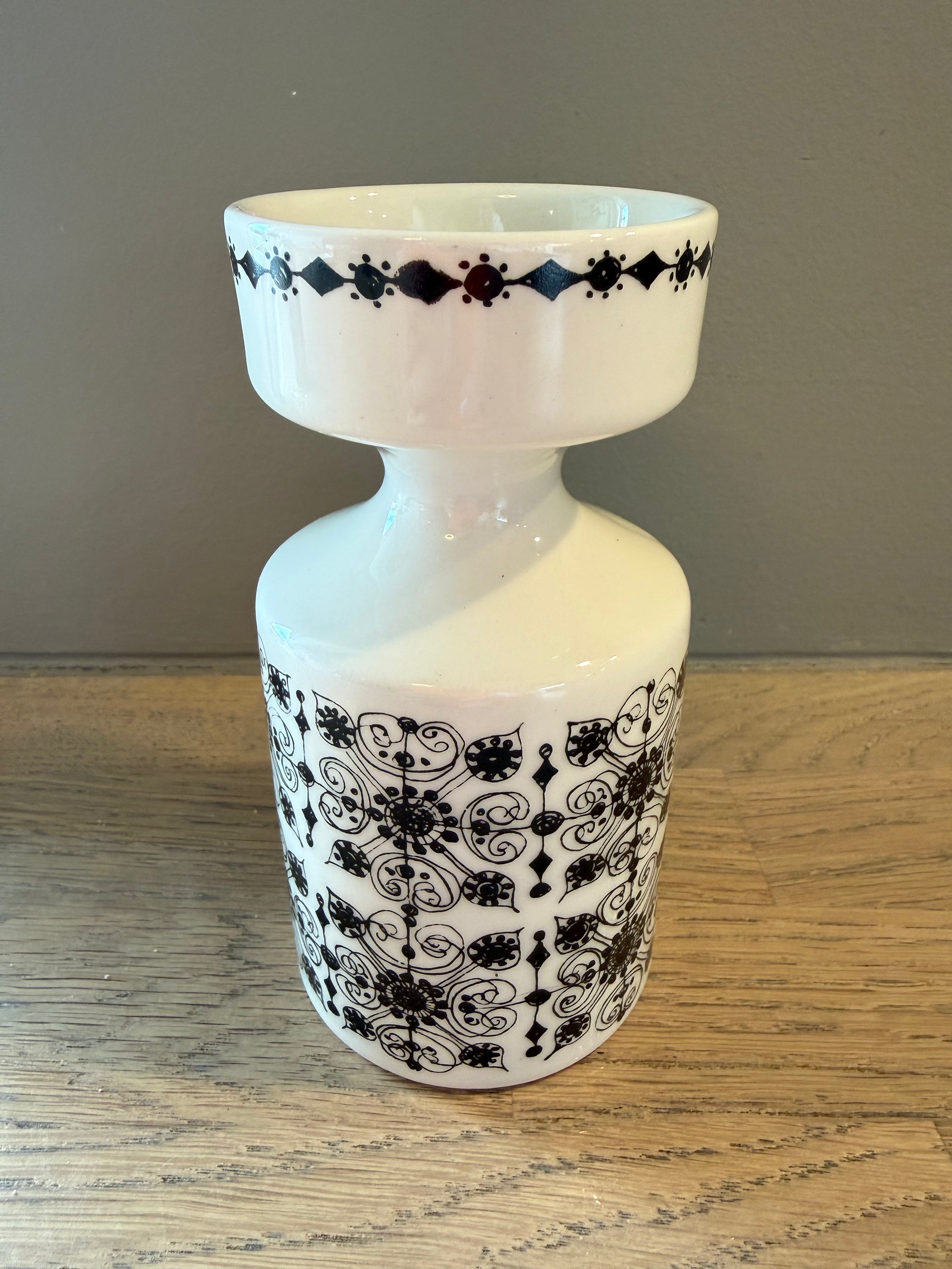 Figgjo Sort design lysestake - Vintage Turi design