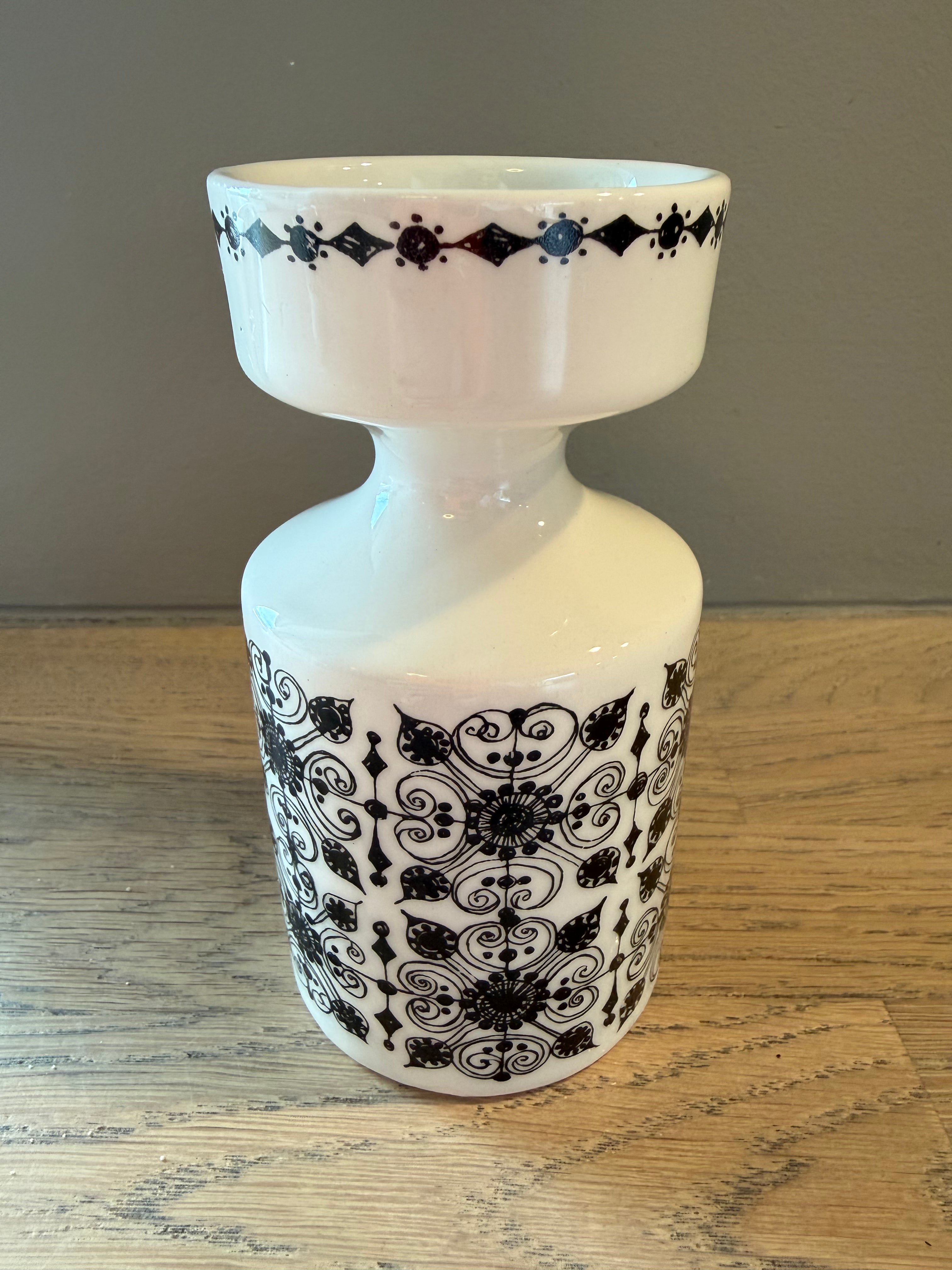 Figgjo Sort design lysestake - Vintage Turi design