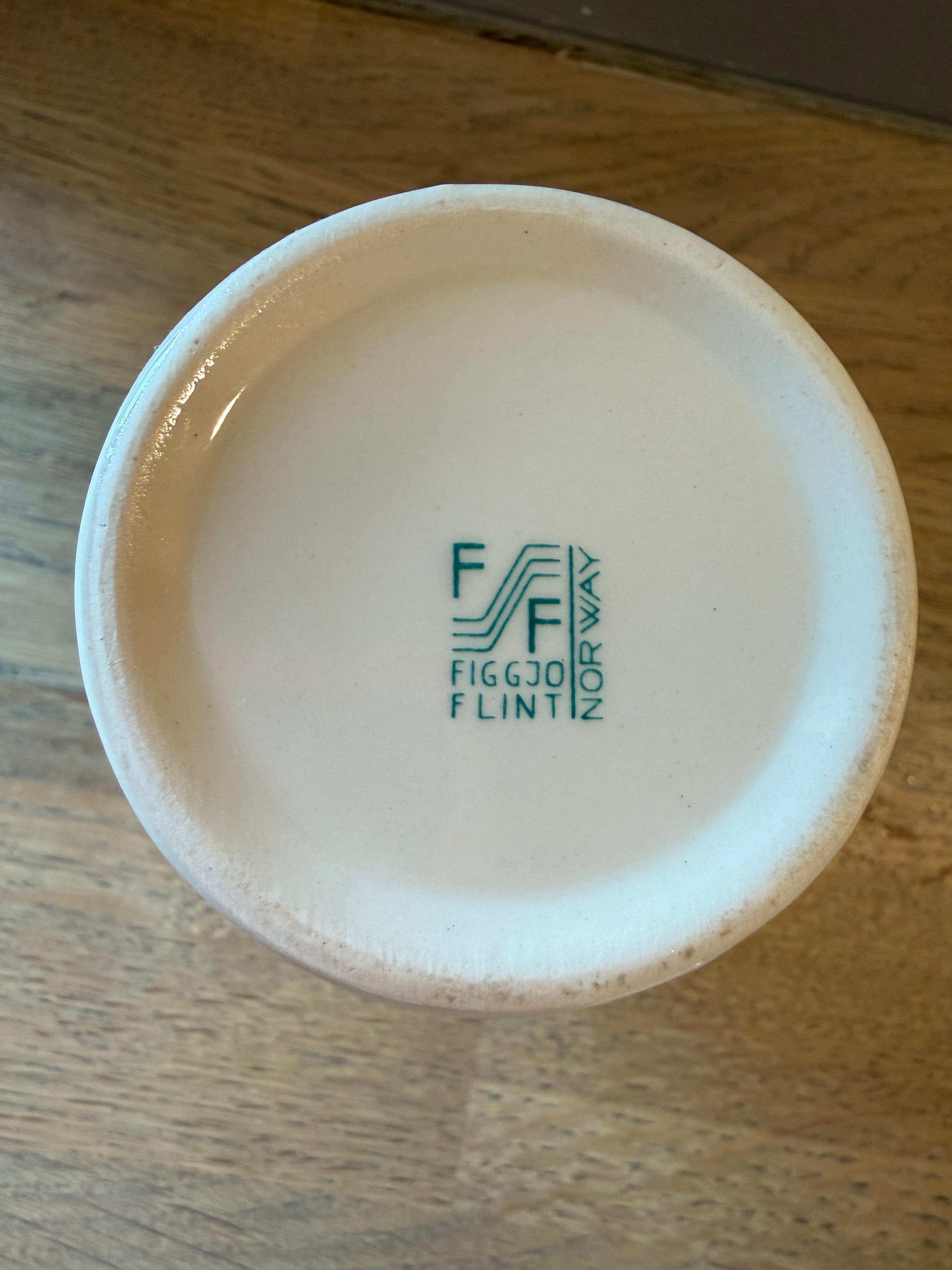 Figgjo Sort design lysestake - Vintage Turi design
