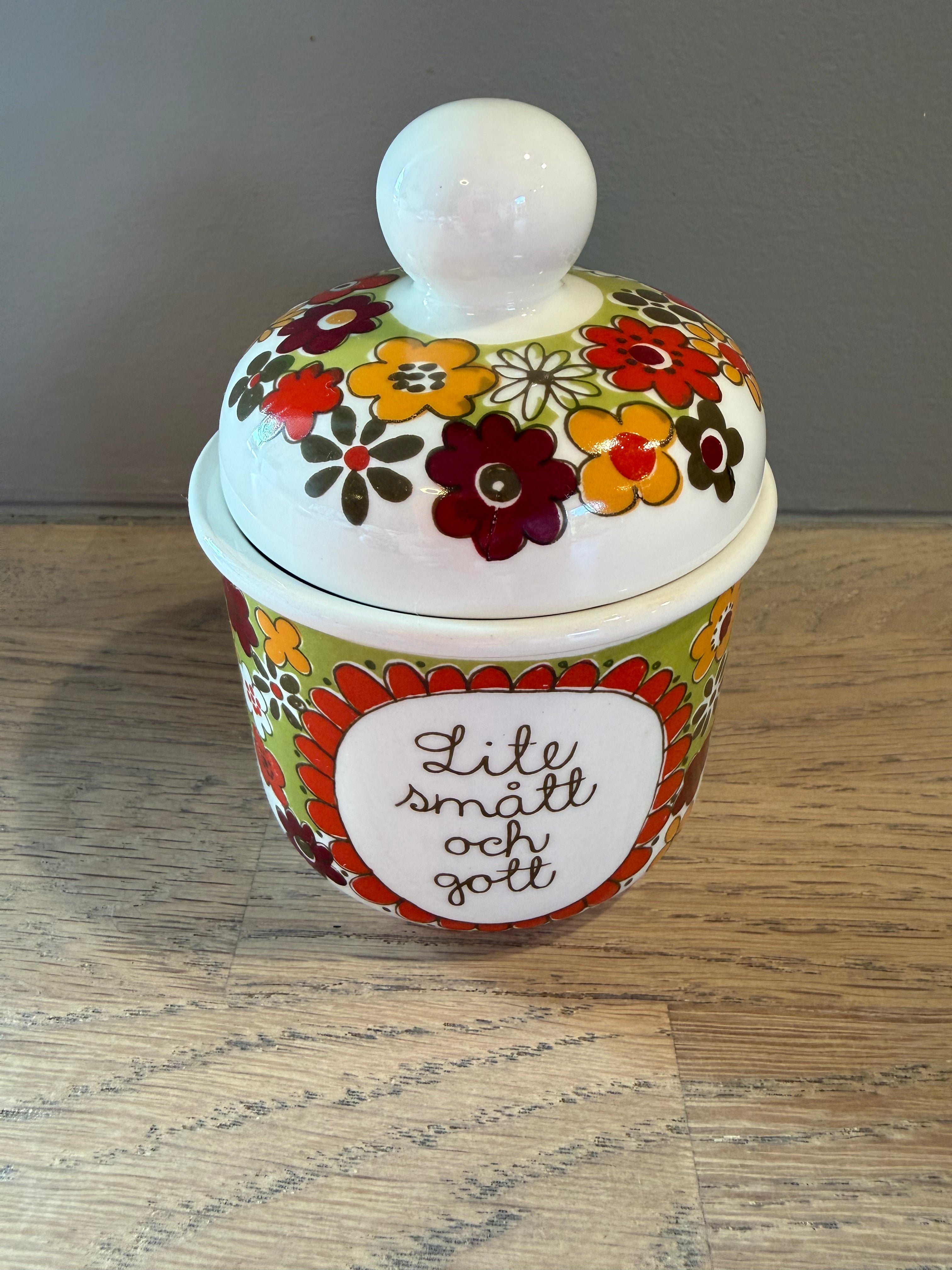 Figgjo Folklore «Lite smått och gott» krukke - Vintage Turi design