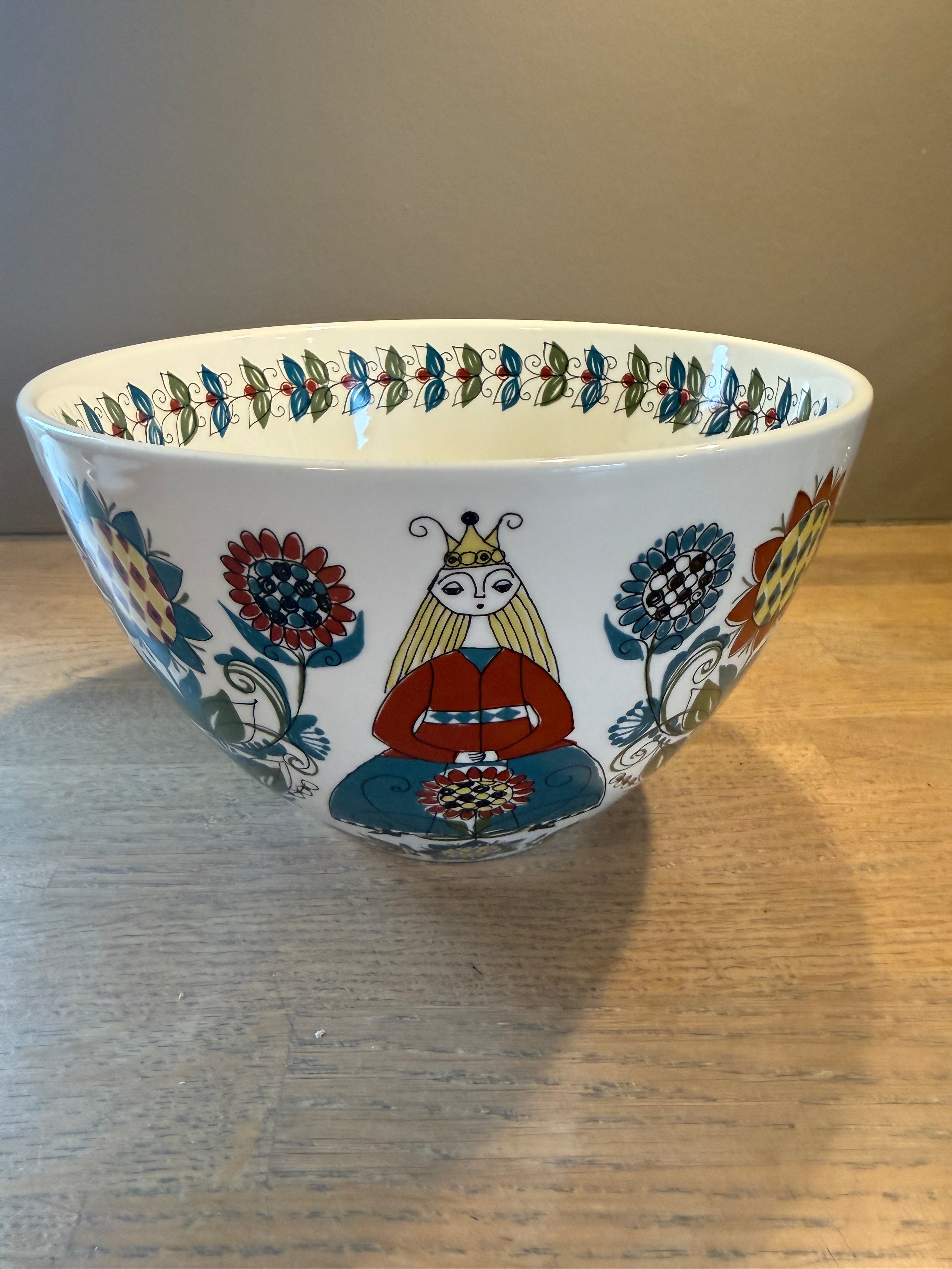 Figgjo Saga Stor Serveringsskål - Vintage Turi design.