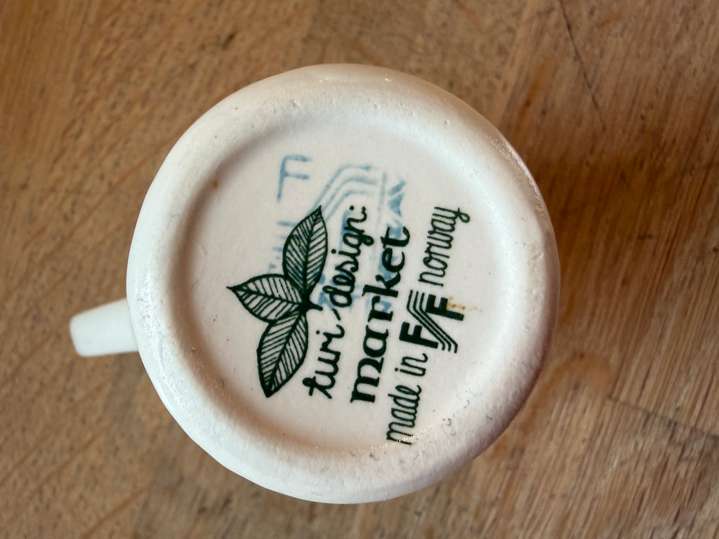 Figgjo Market liten fløtemugge - Vintage Turi design