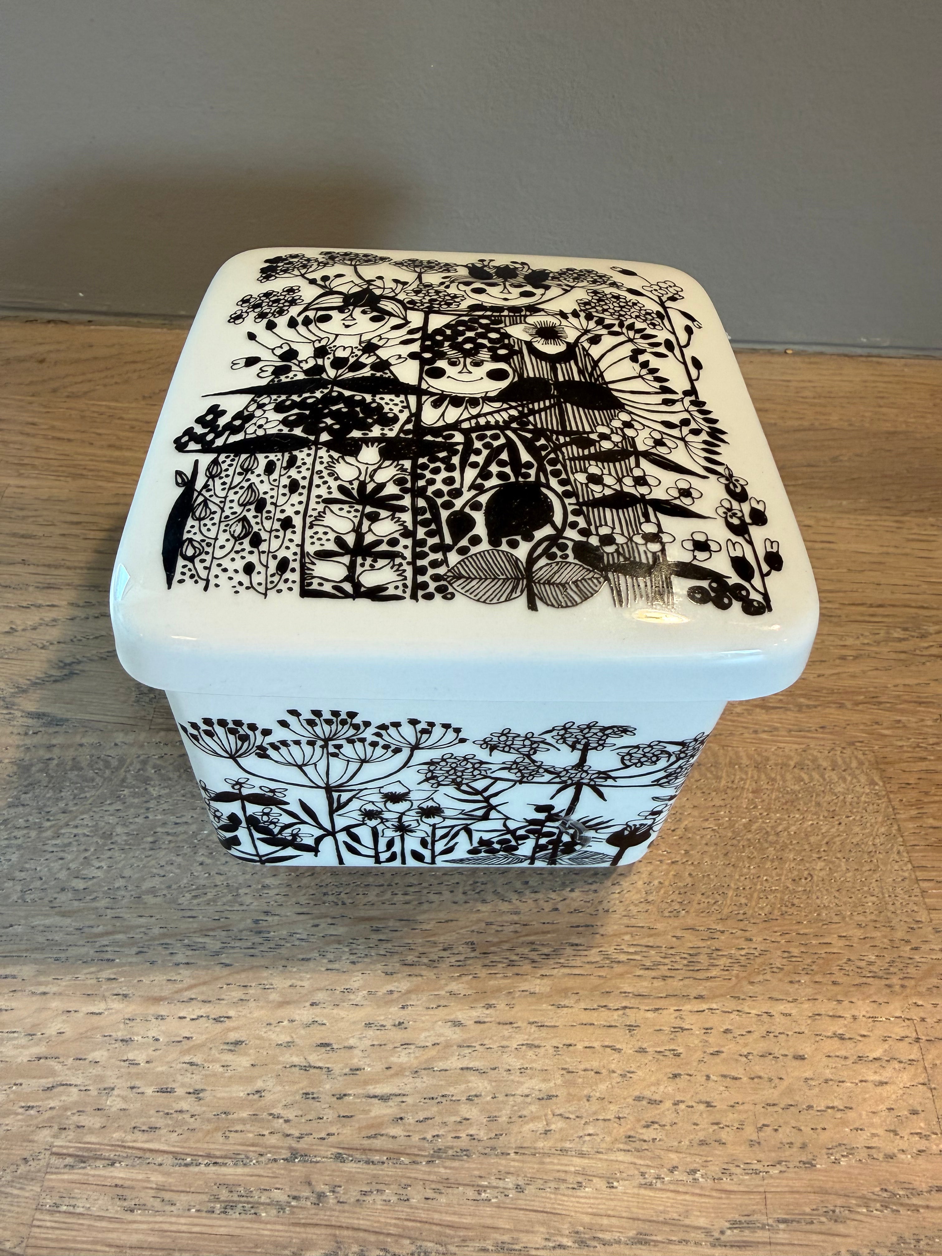 Figgjo Sort Design Smørboks | Vintage Turi design