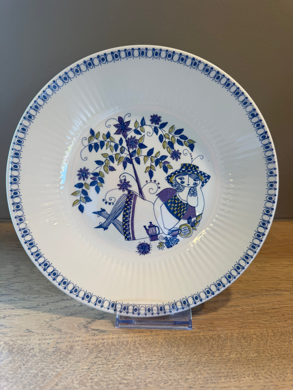 Figgjo Lotte Dyp tallerken 20cm - Vintage Turi design