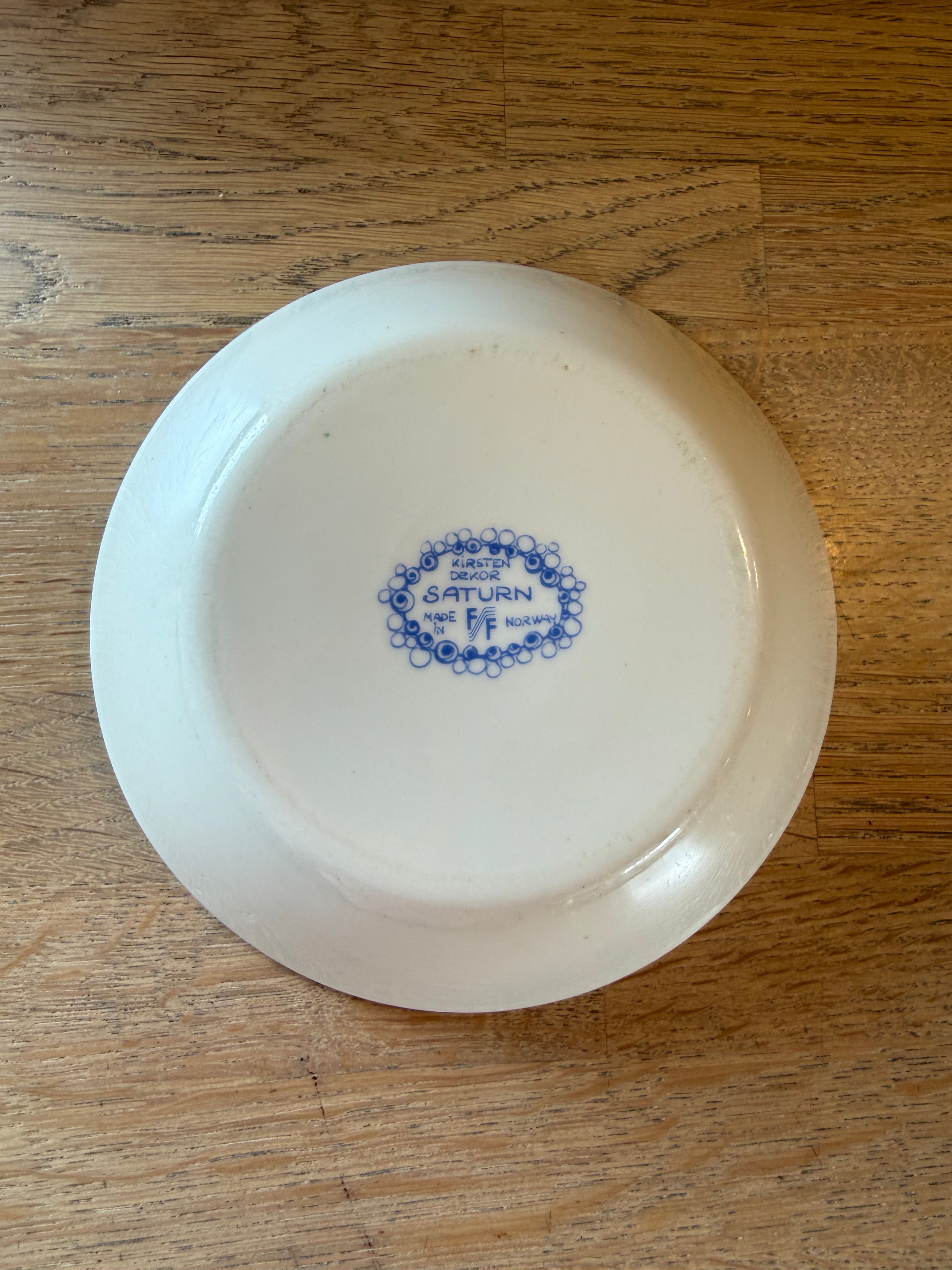 Figgjo Saturn Dyp tallerken 17,5cm - Vintage Kirsten dekor