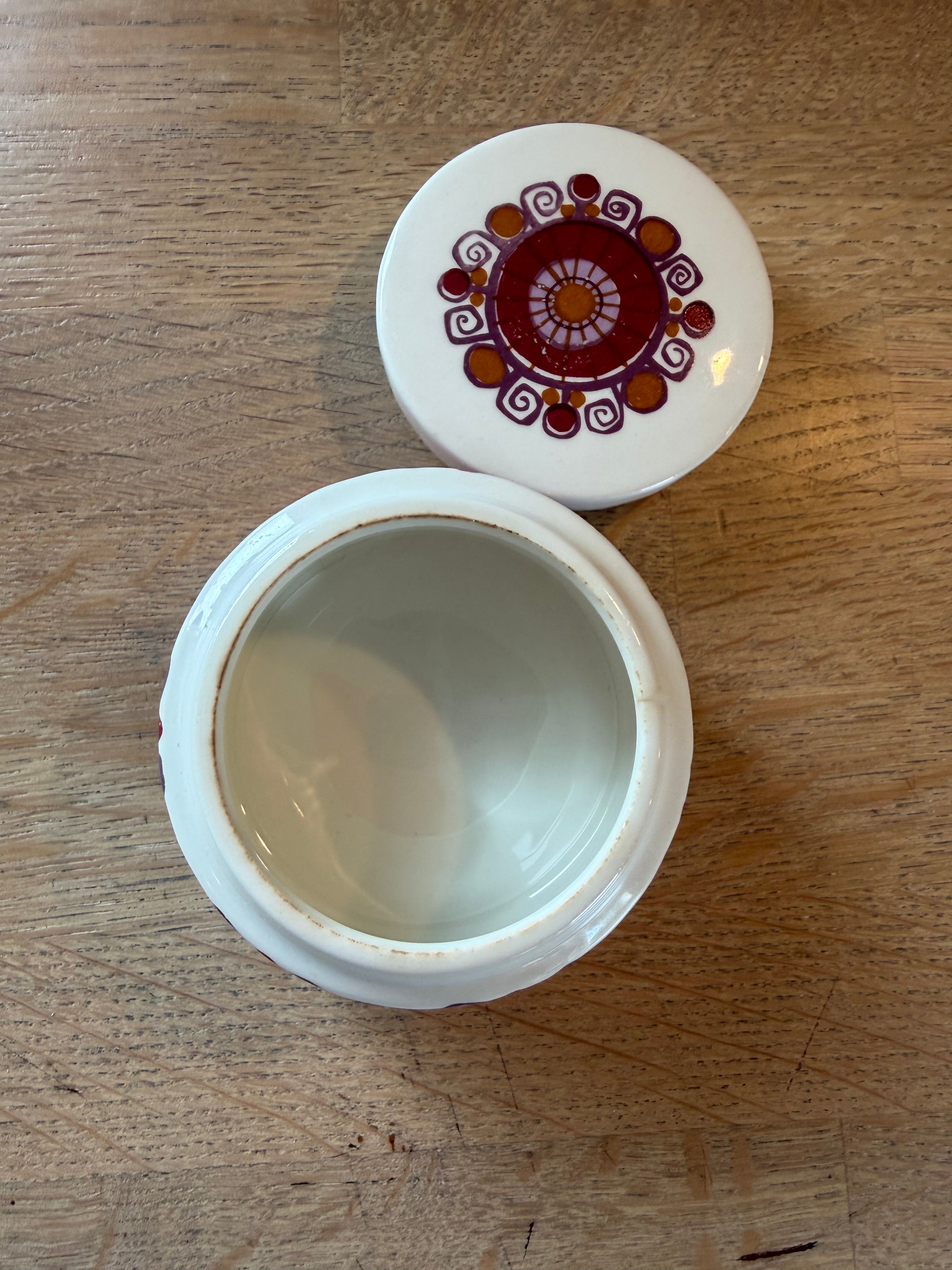 Figgjo Barcarole krukke med lokk - Vintage Turi design