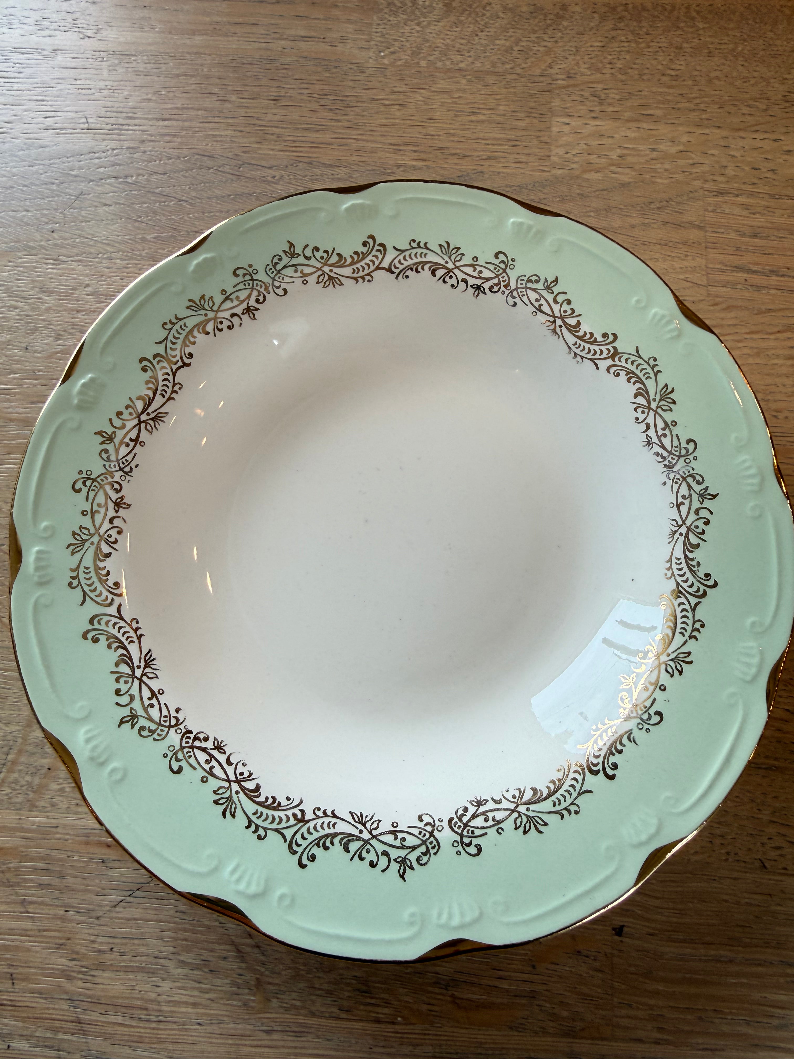 Figgjo Grønn Marie Dyp Desserttallerken 20,5cm