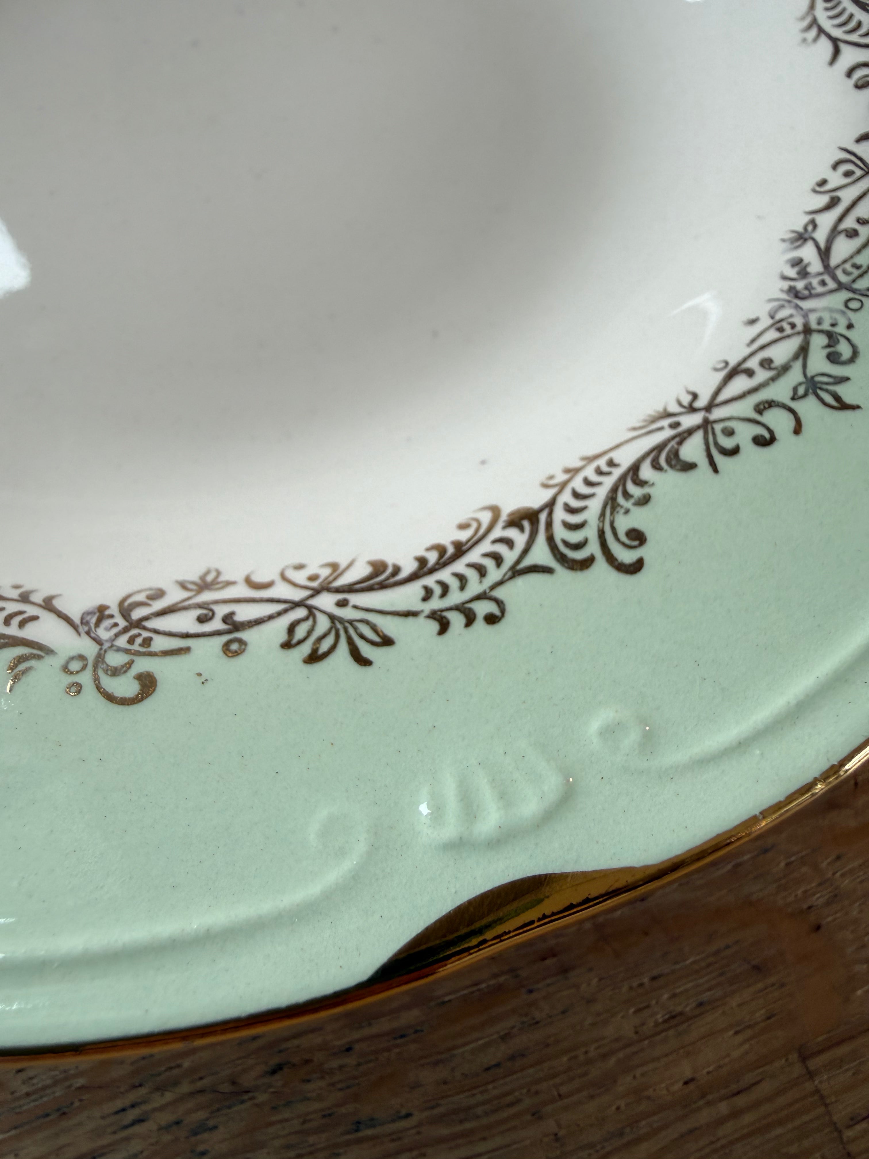 Figgjo Grønn Marie Dyp Desserttallerken 20,5cm