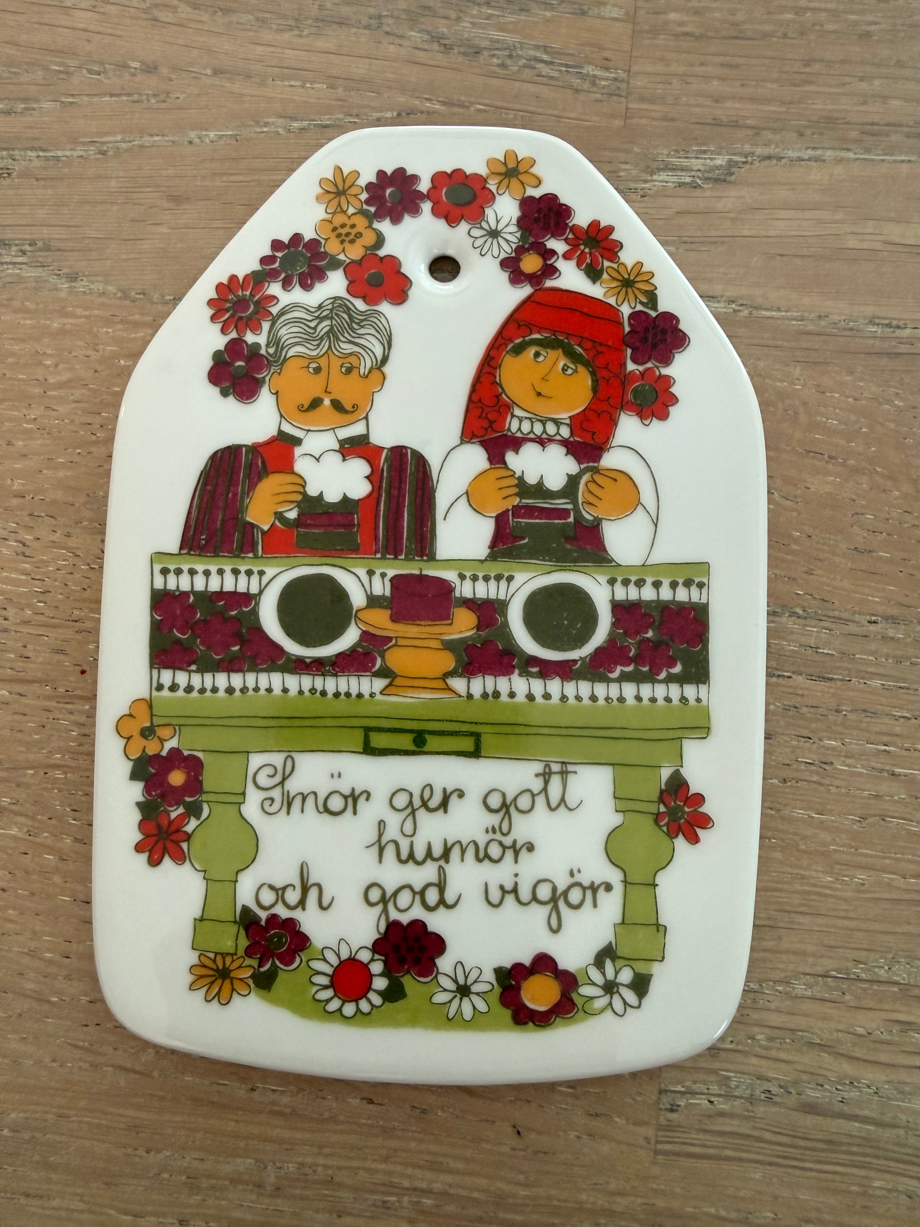 Figgjo Folklore platte - Svensk tekst