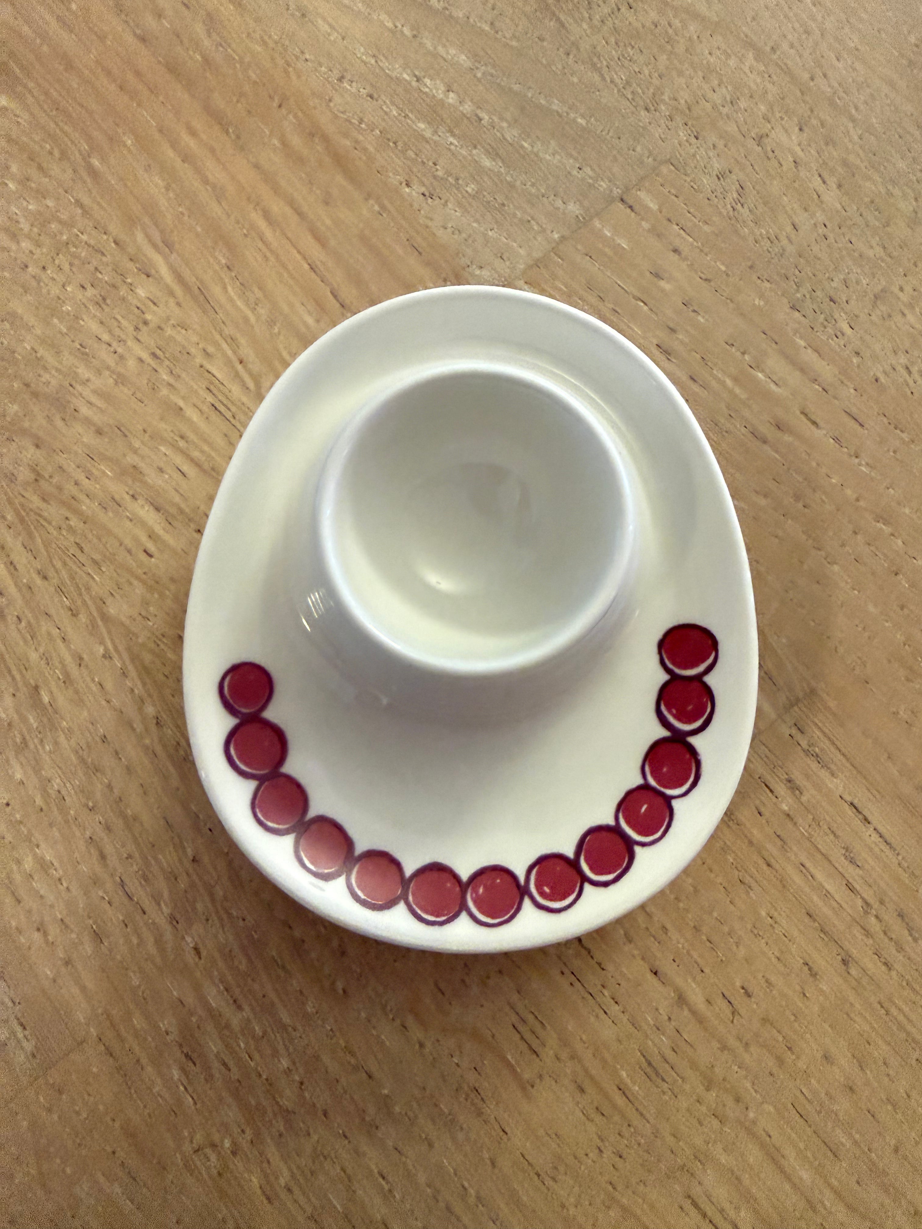 Figgjo Barcarole Eggeglass - Vintage Turi design
