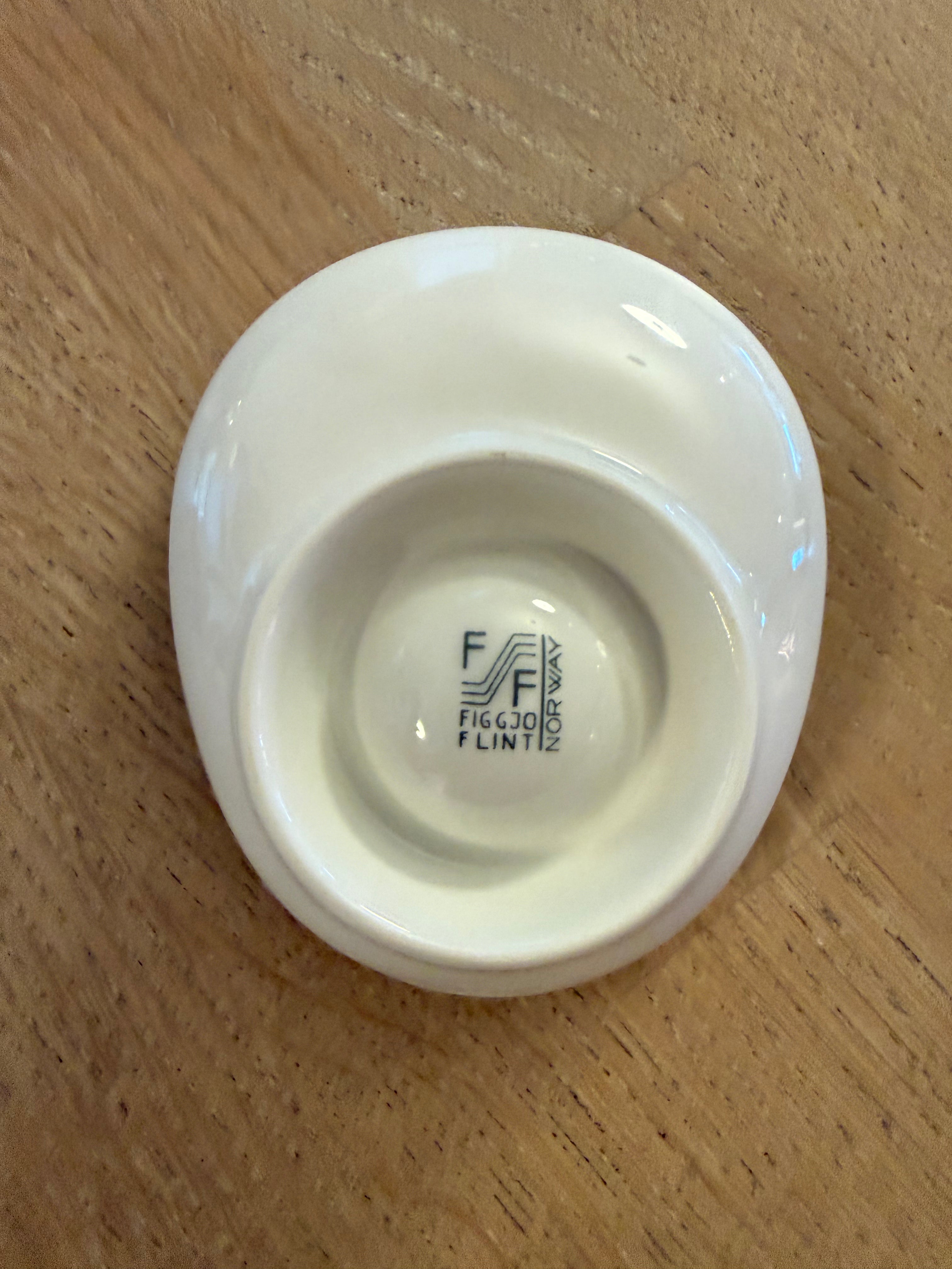 Figgjo Barcarole Eggeglass - Vintage Turi design
