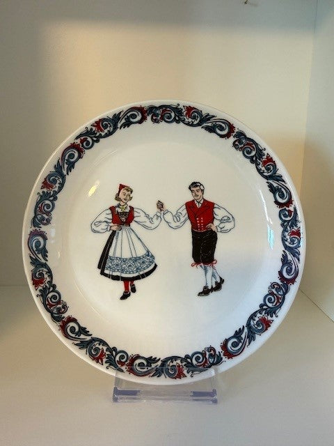 Figgjo Hardangerdansere tallerken